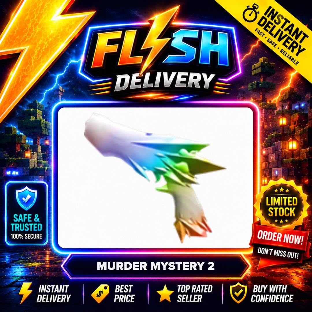 CHROMA BLIZZARD GUN - MURDER MYSTERY 2 / MM2