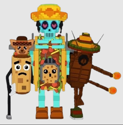💥 [BUNDLE] - 1x Las Sis ✨ + 1x La Taco Combinasion 🌮 + 1x Mieteteira Bicicleteira 🚴‍♂️ | Steal a Brainrot ✅