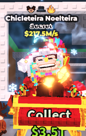 ✨217.5M/s ✨ Chicleteira Noelteira - 3 Traits Secret | Steal A Brainrot ⚡ FAST DELIVERY ⚡