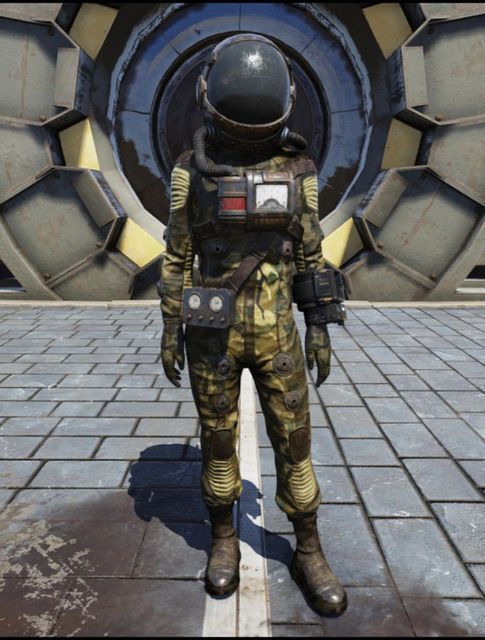 [ PC] Swamp Camo Hazmat Suit (instant delivery)