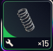 x15 Steel Spring