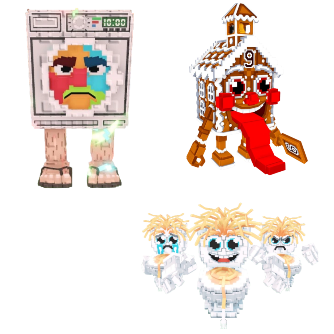 [BUNDLE] - 🐶 1x Lavadorito Spinito 🐶 1x Los Spaghettis 🐶 1x La Ginger Sekolah