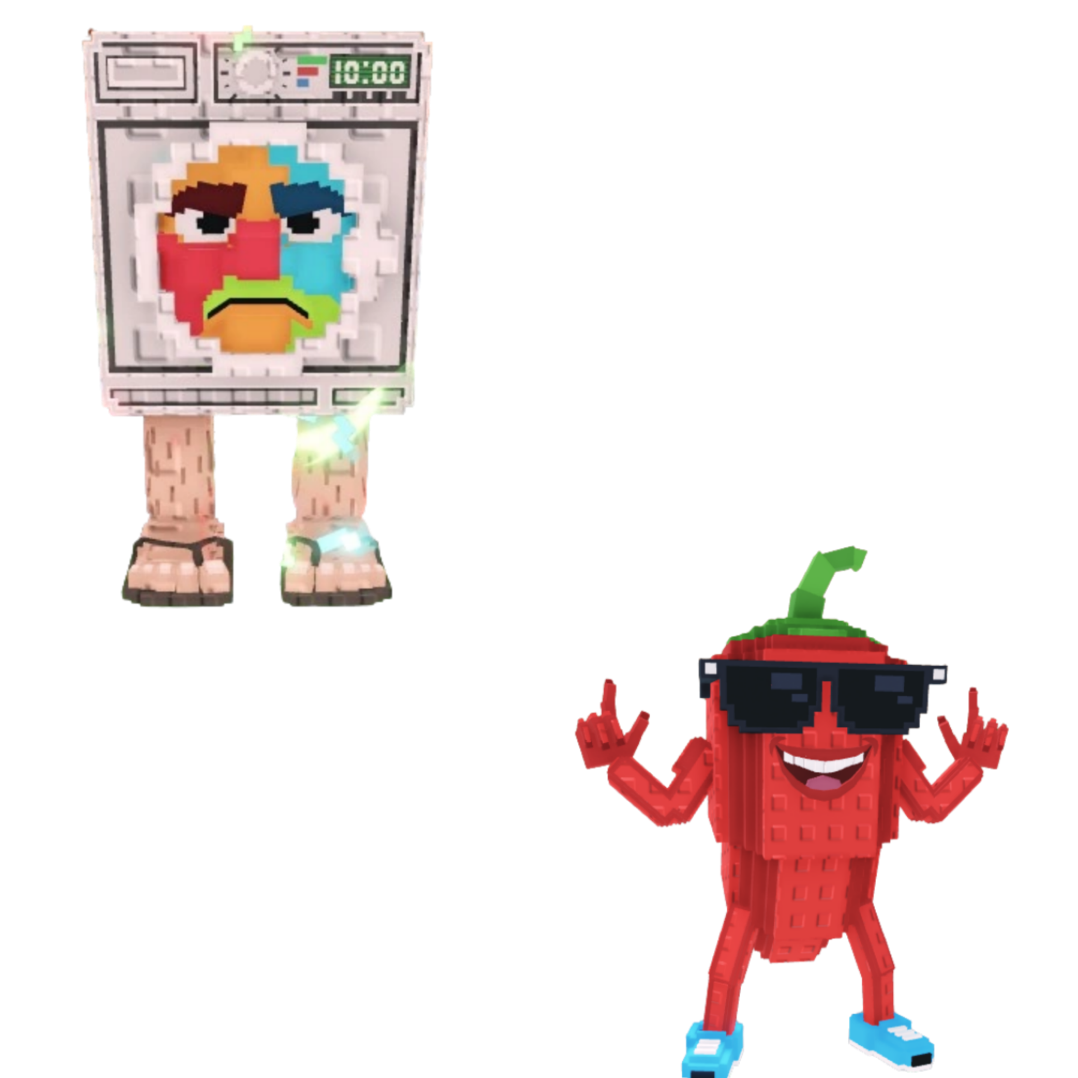 [BUNDLE] - 🦄 1x Lavadorito Spinito 🦄 1x Chillin Chili