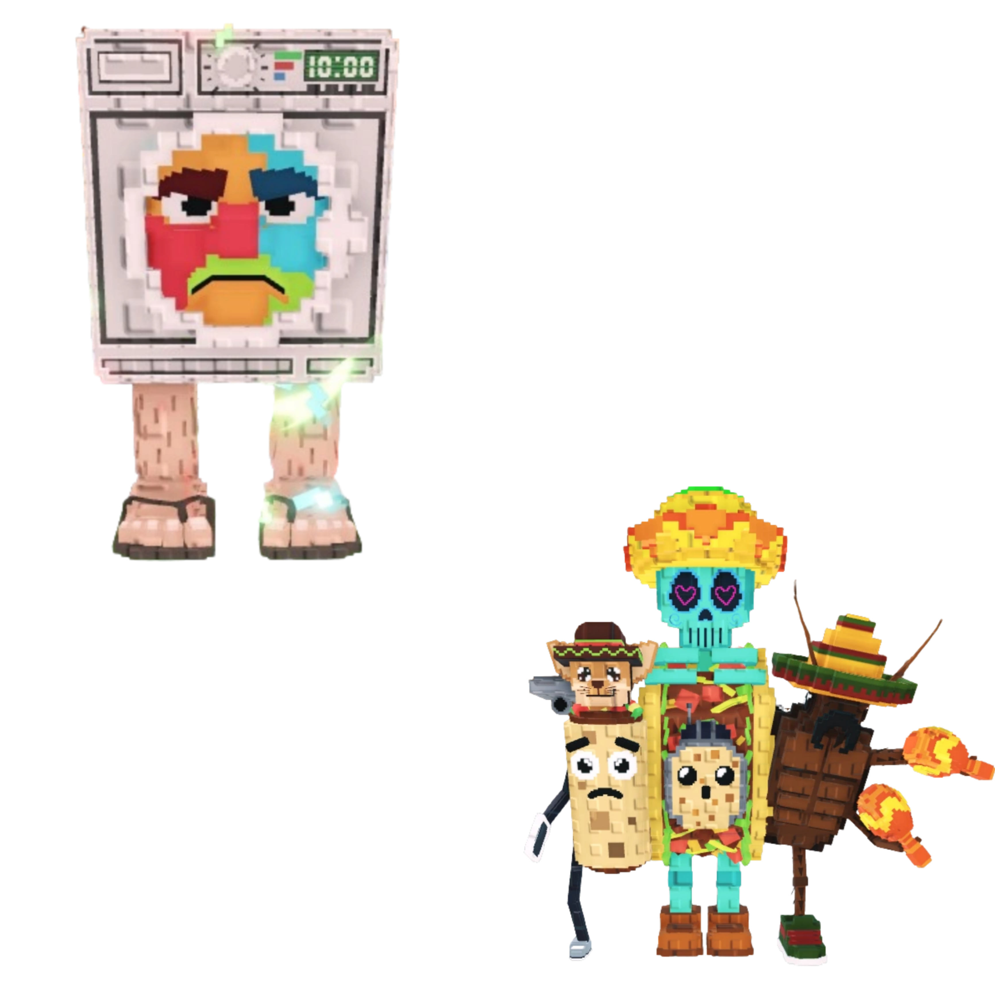 [BUNDLE] - 🦓 1x Lavadorito Spinito 🦓 1x La Taco Combinasion