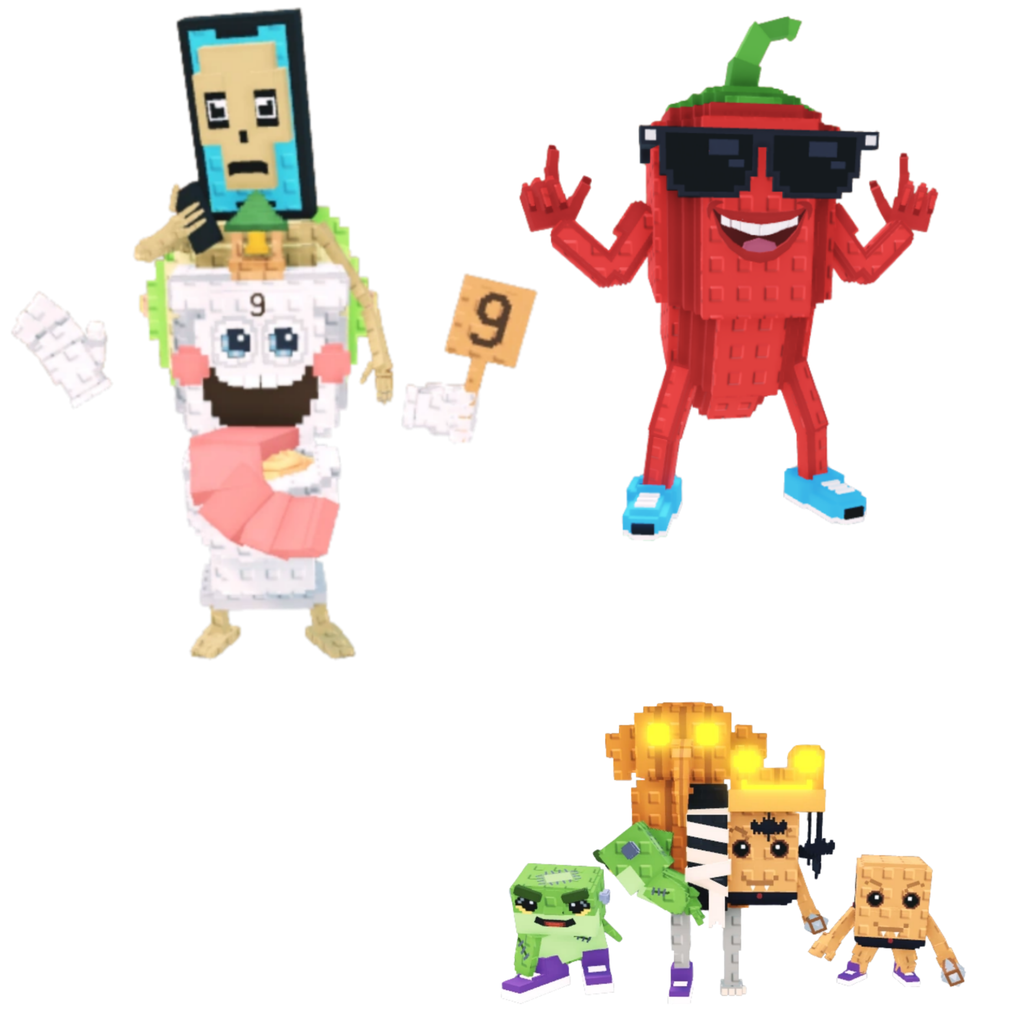 [BUNDLE] - 🎆 1x La Secret Combinasion 🎆 1x Chillin Chil 🎆 1x Los Spooky Combinasionas