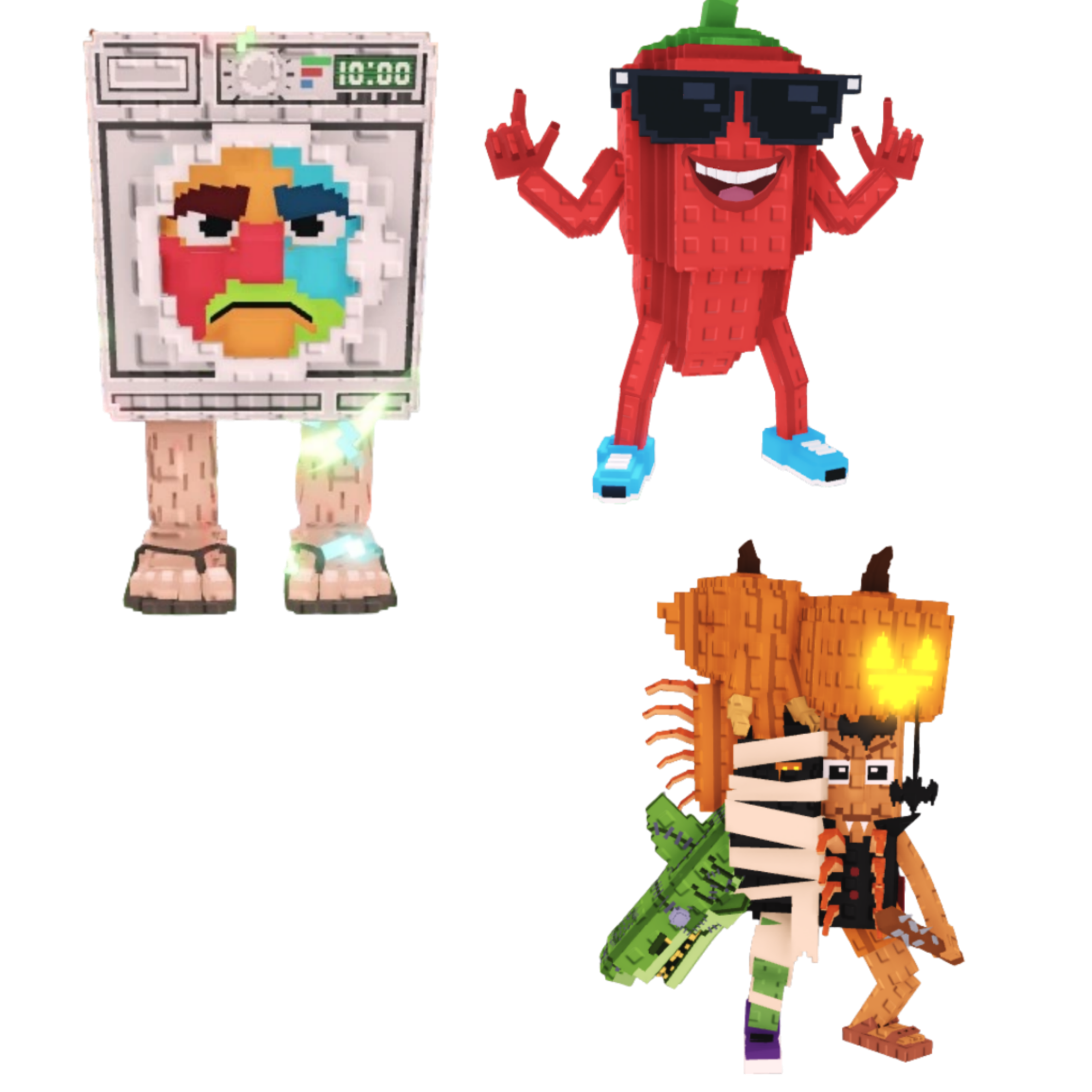 [BUNDLE] - 🐰 1x Lavadorito Spinito 🐰 1x Chillin Chili 🐰 1x La Spooky Grande