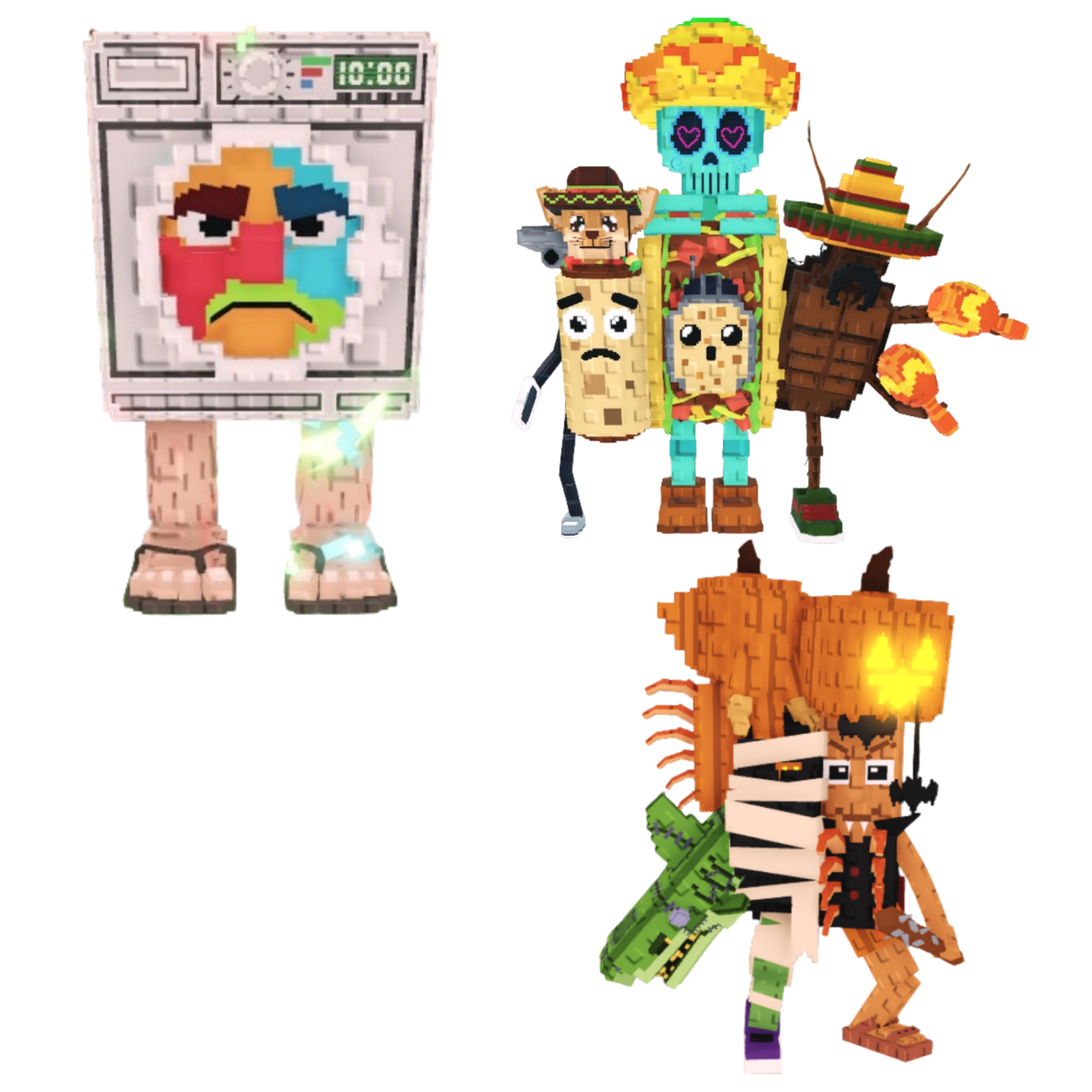[BUNDLE] - 🦇 1x Lavadorito Spinito 🦇 1x La Taco Combinasion 🦇 1x La Spooky Grande