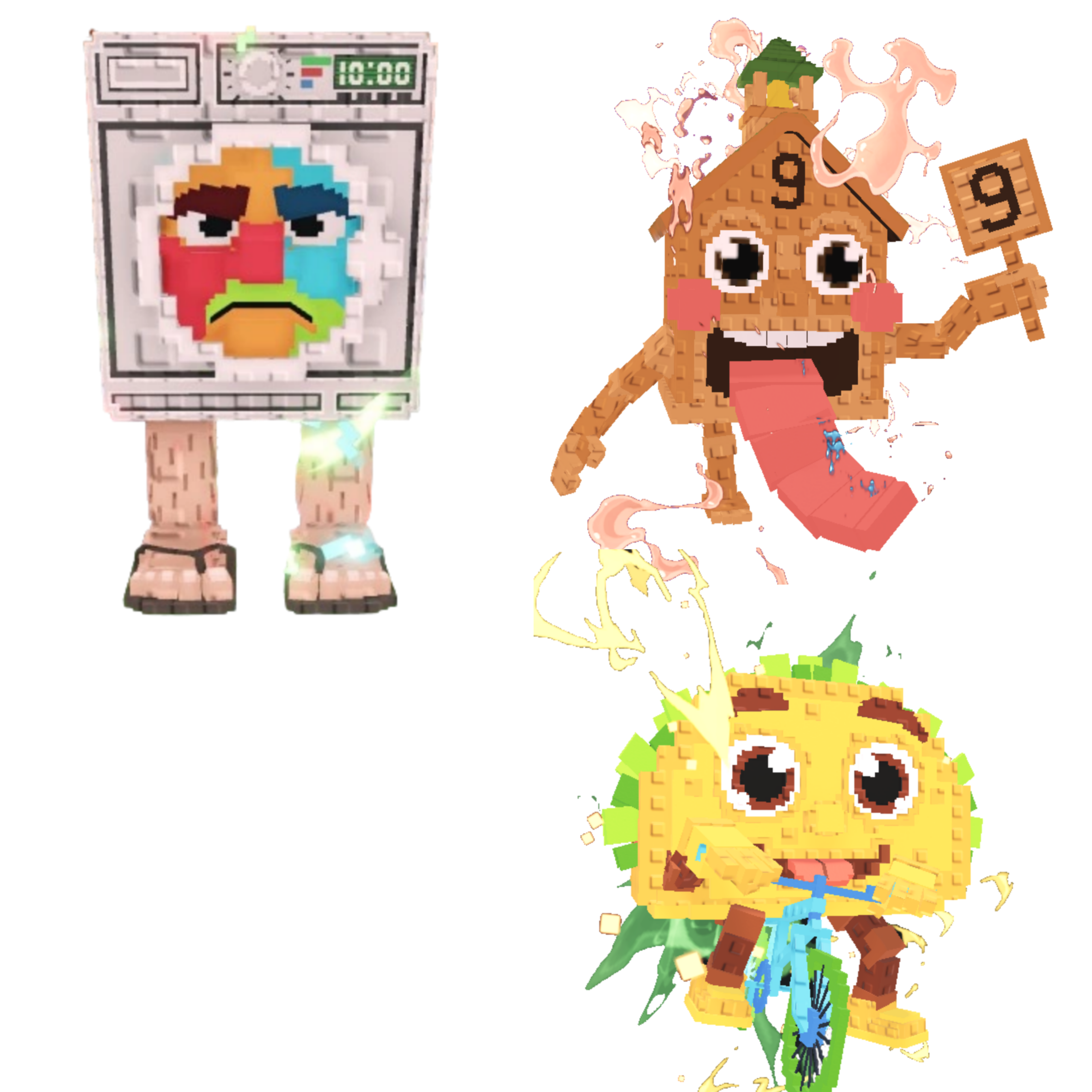 [BUNDLE] - 🐦 1x Lavadorito Spinito 🐦 1x Tacorita Bicicleta 🐦 1x Esok Sekolah