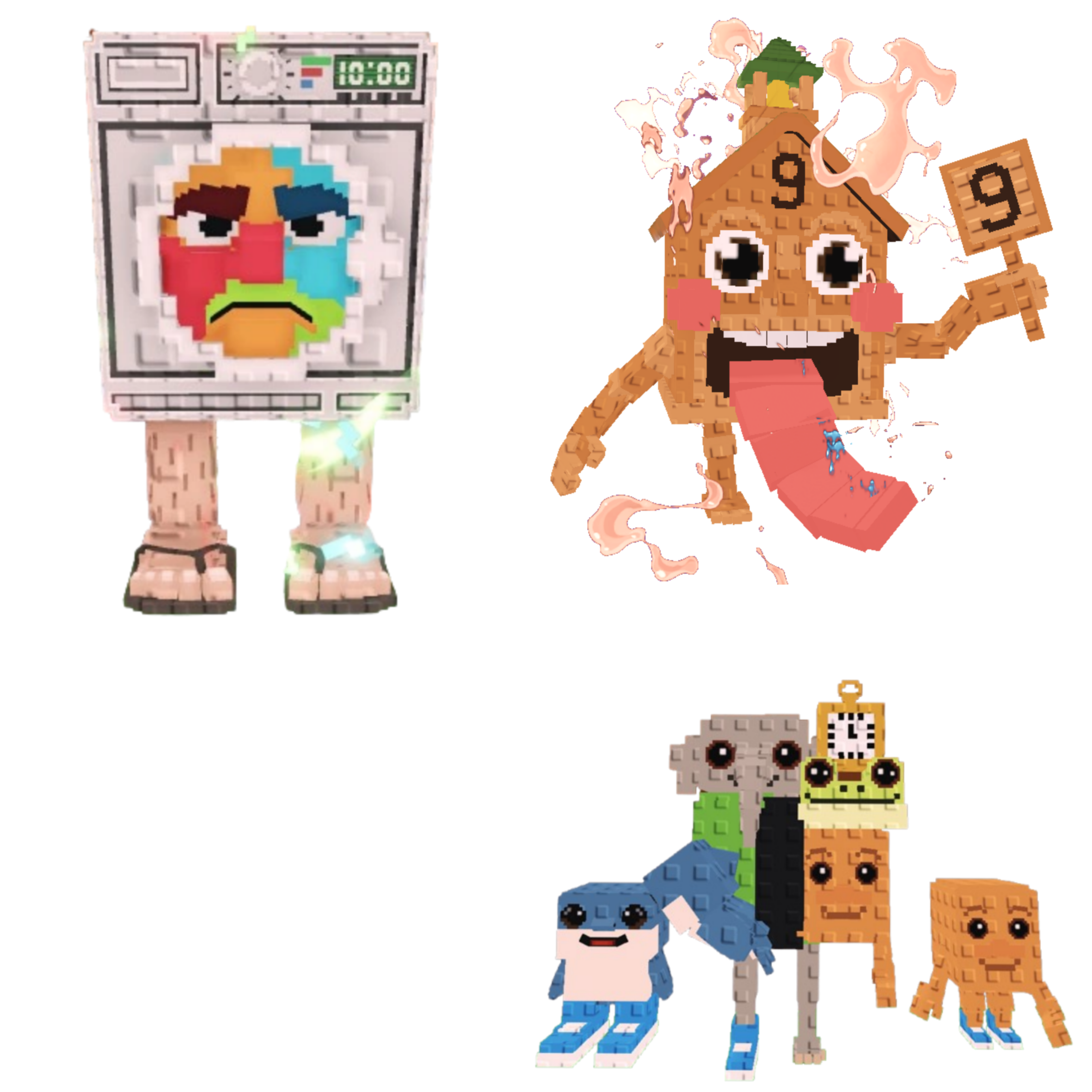 [BUNDLE] - 🕊️ 1x Lavadorito Spinito 🕊️ 1x Esok Sekolah 🕊️ 1x Los Combinasionas