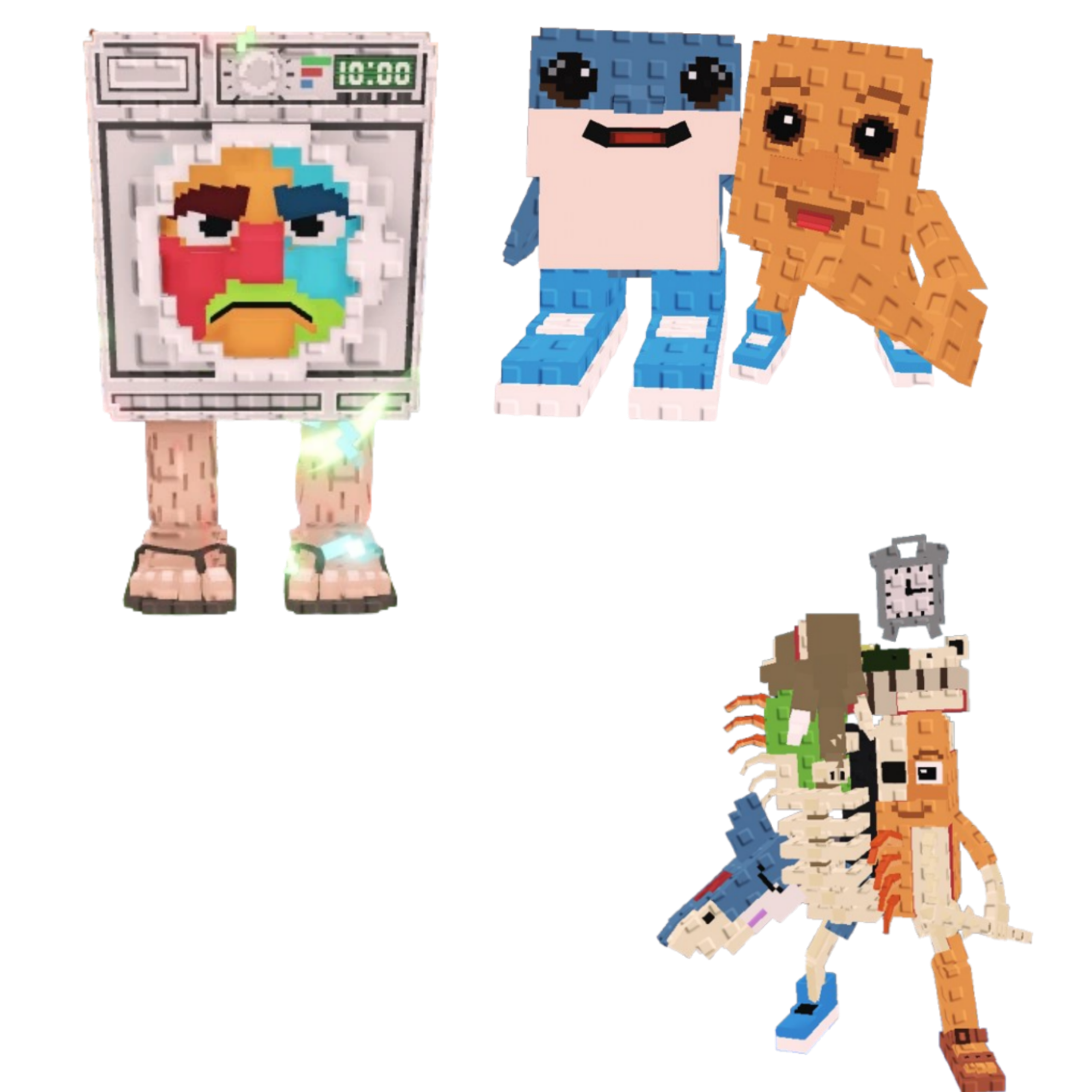 [BUNDLE] - 🦆 1x Lavadorito Spinito 🦆 1x Los Bros 🦆 1x La Extinct Grande