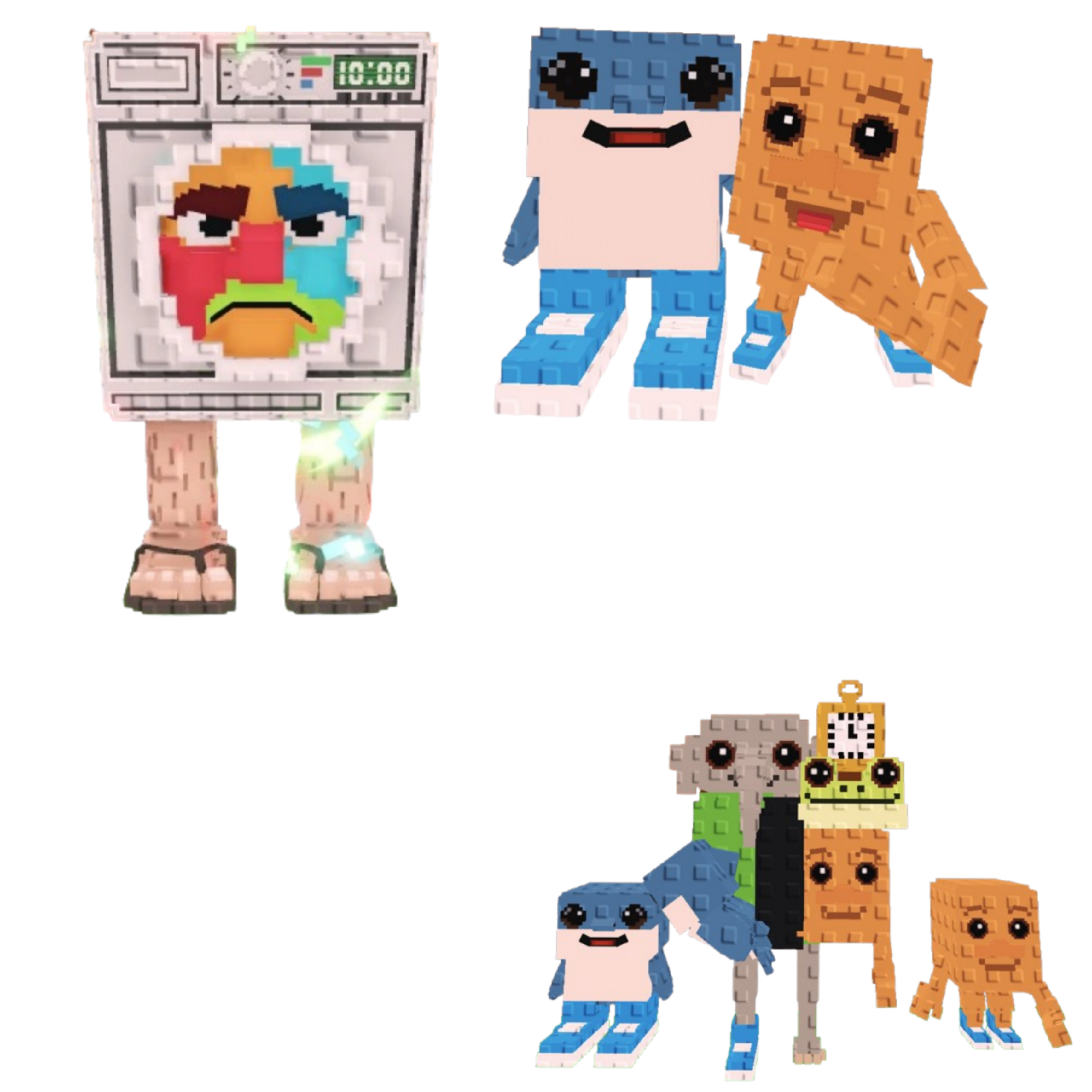 [BUNDLE] - 🦩 1x Lavadorito Spinito 🦩 1x Los Bros 🦩 1x Los Combinasionas