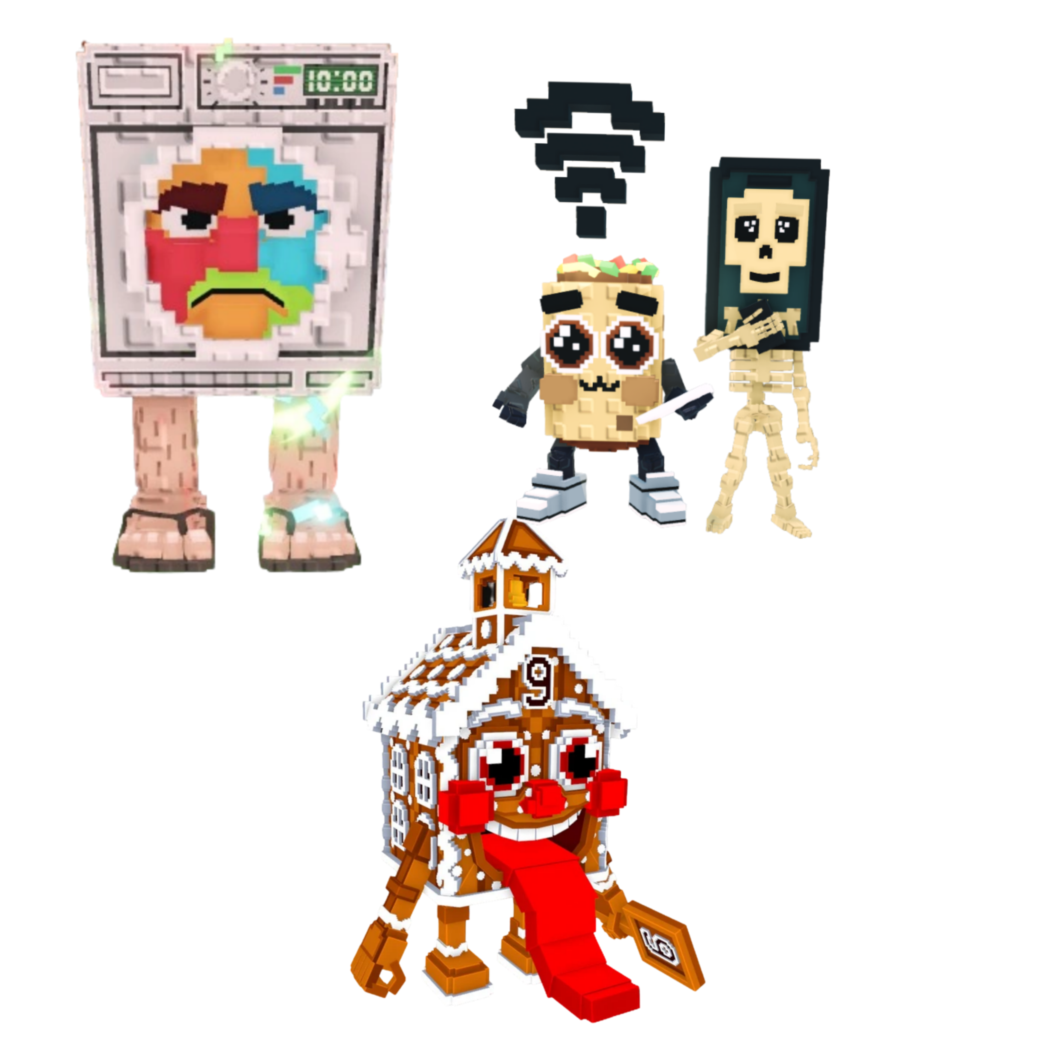 [BUNDLE] - 🦟 1x Lavadorito Spinito 🦟 1x La Ginger Sekolah 🦟 1x Los Mobilis