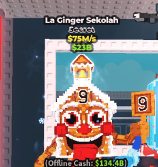 La Ginger Sekolah 75M/s ♦️ Cheapest steal a brainrot ♦️ instant delivery 🚚