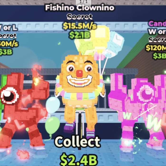 [READY✅] 🤡 Fishino Clownino | 15.5M/s | INSTANT DELIVERY ⚡