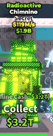 ✨ 119M/s ☢️ Radioactive Chimnino Secret | Steal A Brainrot ⚡ FAST DELIVERY ⚡