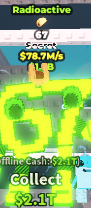 ✨ 78.7M/s ☢️  Radioactive 67 - 1 Trait Secret | Steal A Brainrot ⚡ FAST DELIVERY ⚡
