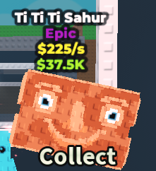 ✨ 225/s ✨ Ti Ti Ti Sahur Epic | Steal A Brainrot ⚡ FAST DELIVERY⚡