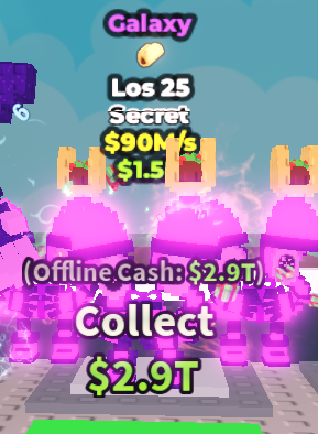 ✨ 90M/s 🪐 Galaxy Los 25 - 1 Trait Secret | Steal A Brainrot ⚡ FAST DELIVERY ⚡
