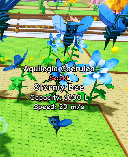[ Secret ] Stormy Bee 20m/s - 1.600L ( Build a Beehive ) | Ready Unit✅ | INSTANT DELIVERY✅