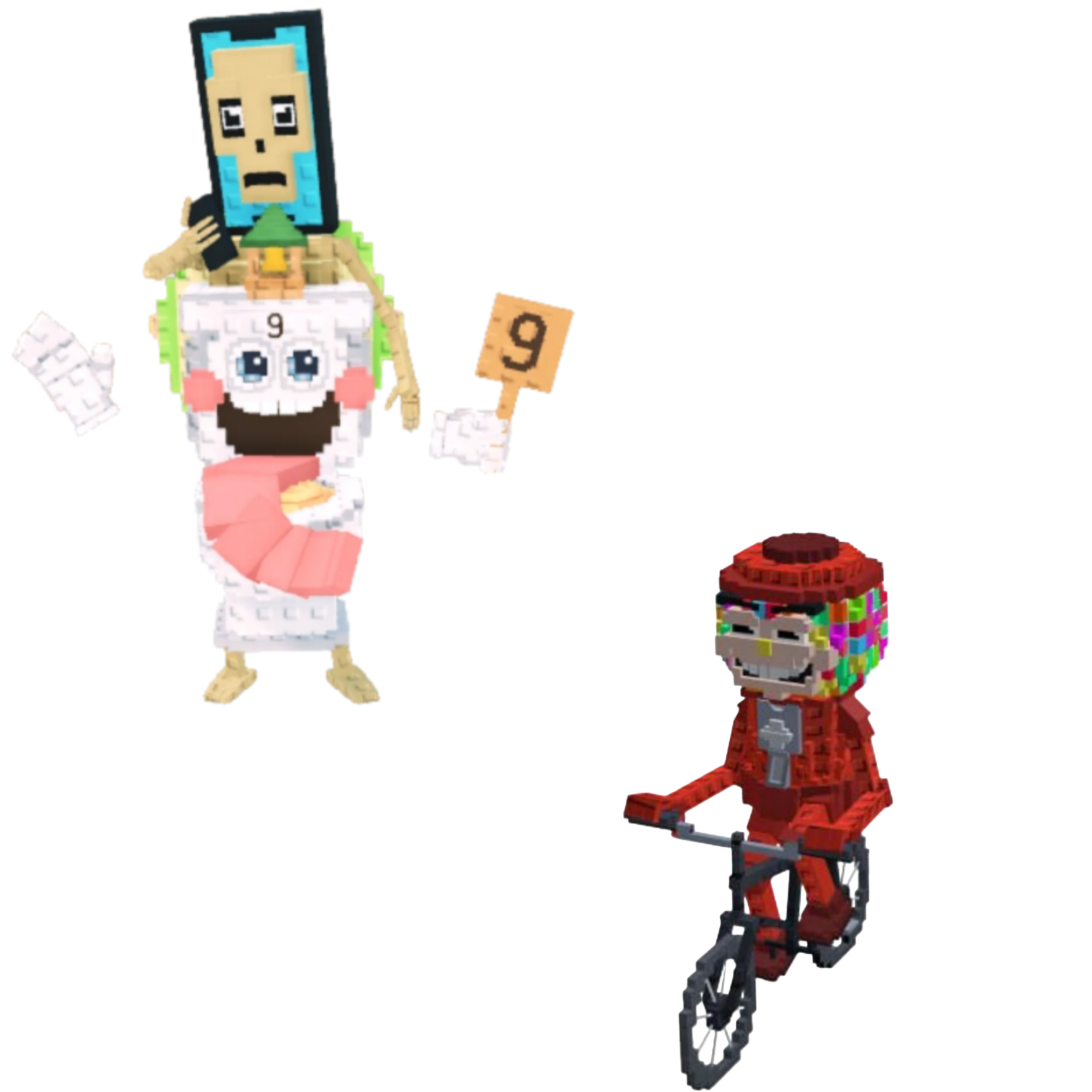 [BUNDLE] - 🏑 1x La Secret Combinasion 🏑 1x Chicleteira Bicicleteira