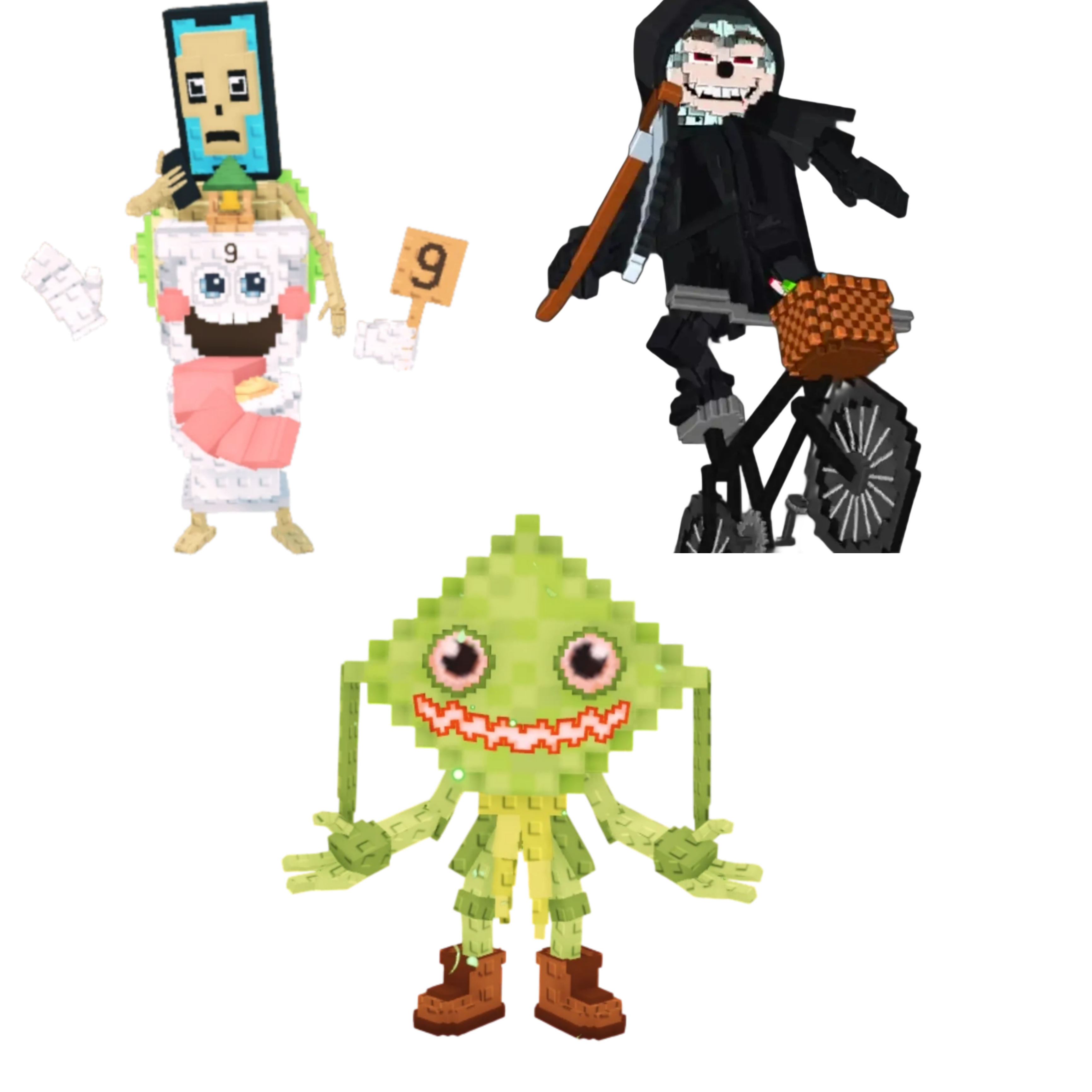 [BUNDLE] - 🍇 1x La Secret Combinasion 🍇 1x Mieteteira Bicicleteira 🍇 1x Ketupat Kepat