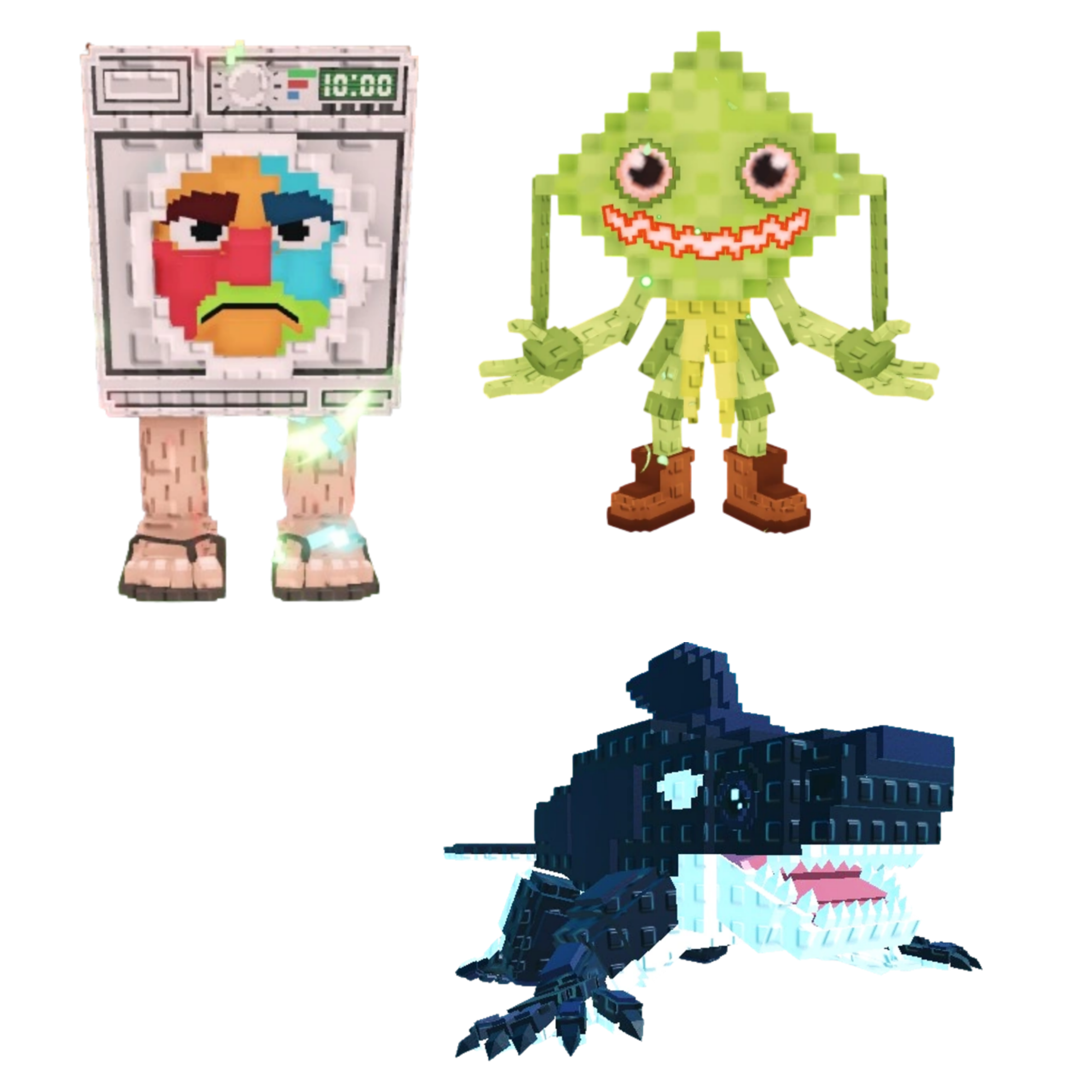 [BUNDLE] - 💮 1x Lavadorito Spinito 💮 1x Ketupat Kepat 💮 1x Orcaledon