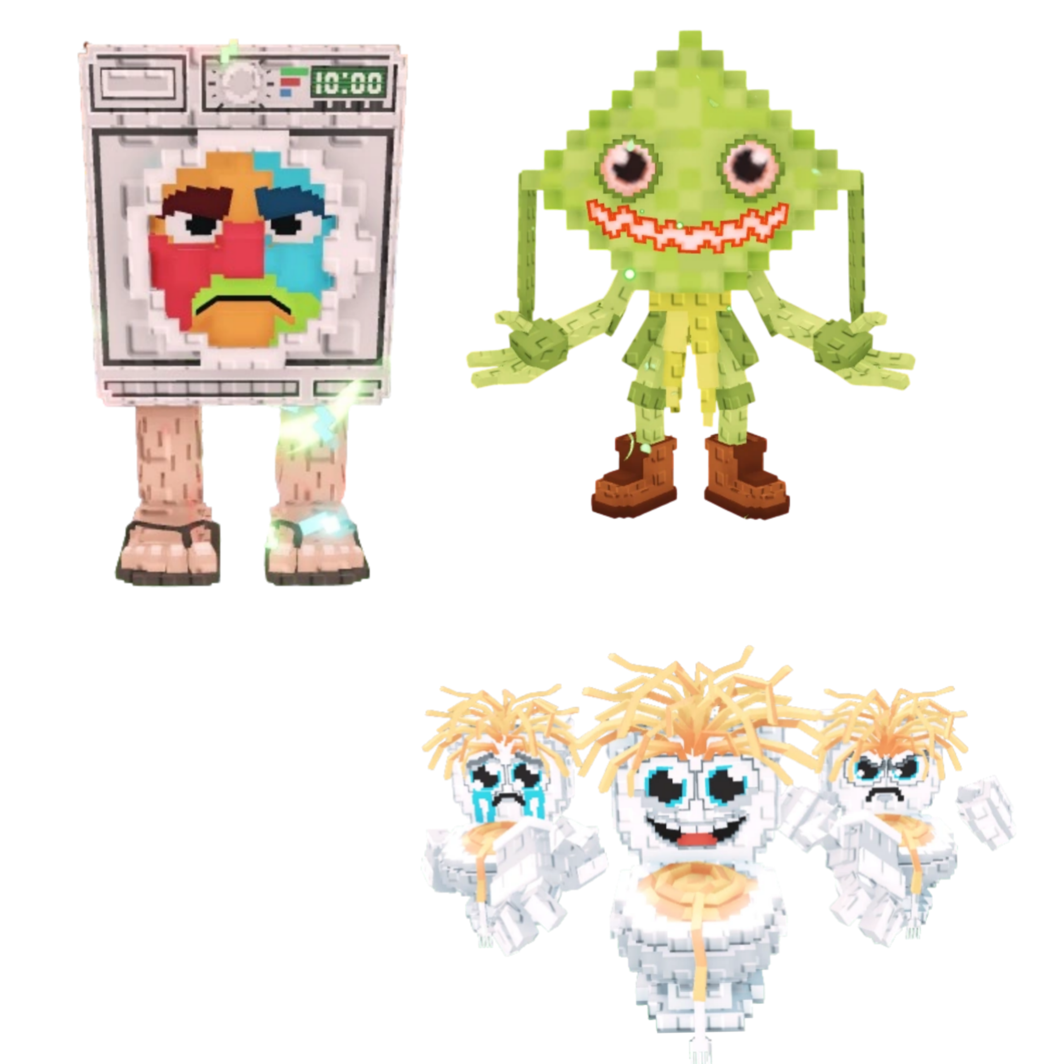 [BUNDLE] - 🏵️ 1x Lavadorito Spinito 🏵️ 1x Los Spaghettis 🏵️ 1x Ketupat Kepat