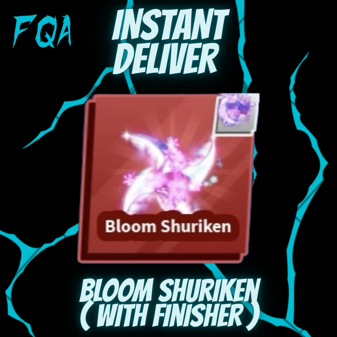 [ Blade Ball ] Bloom Shuriken (With Finisher)