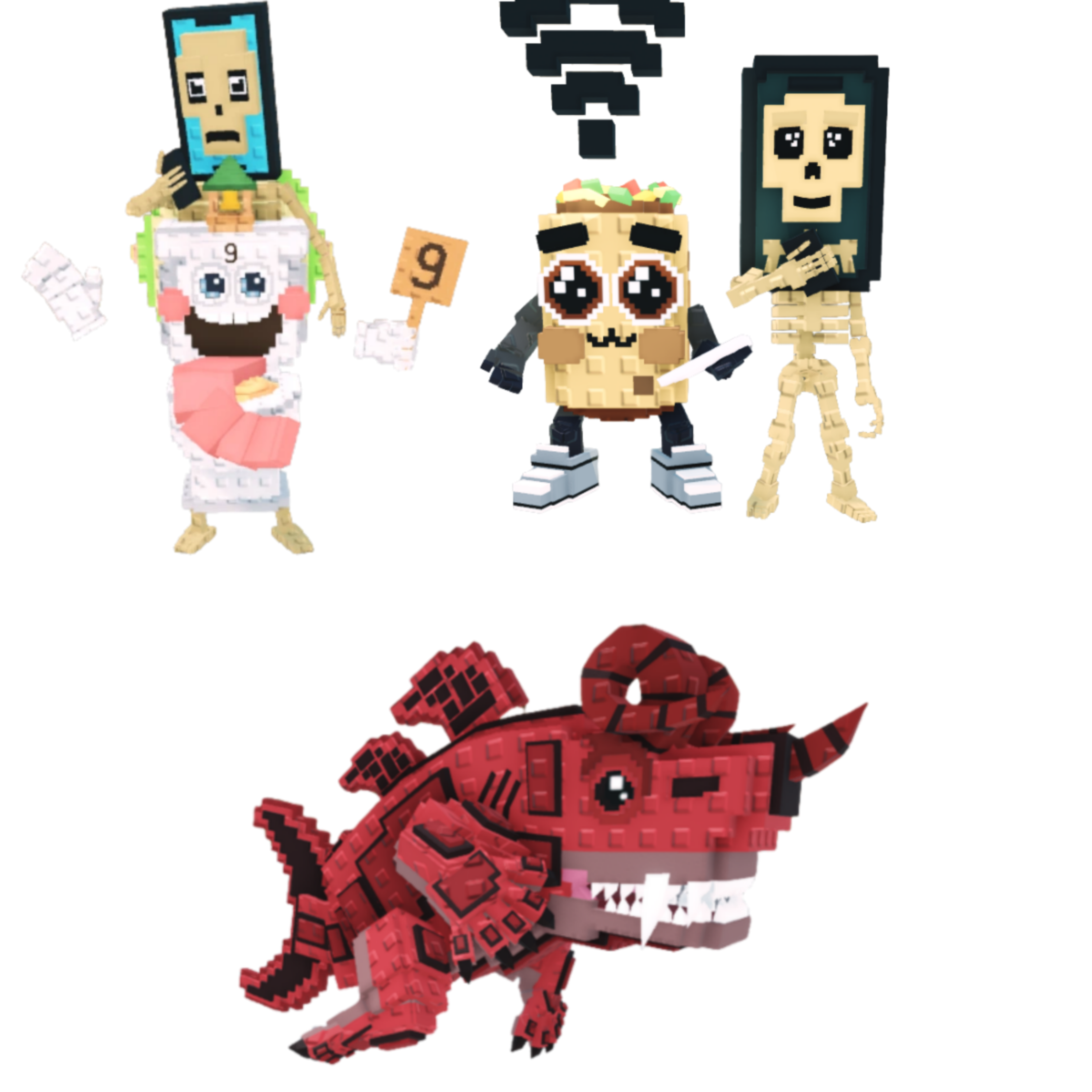 [BUNDLE] - 🥔 1x La Secret Combinasion 🥔 1x La Spooky Grande 🥔 1x Eviledon
