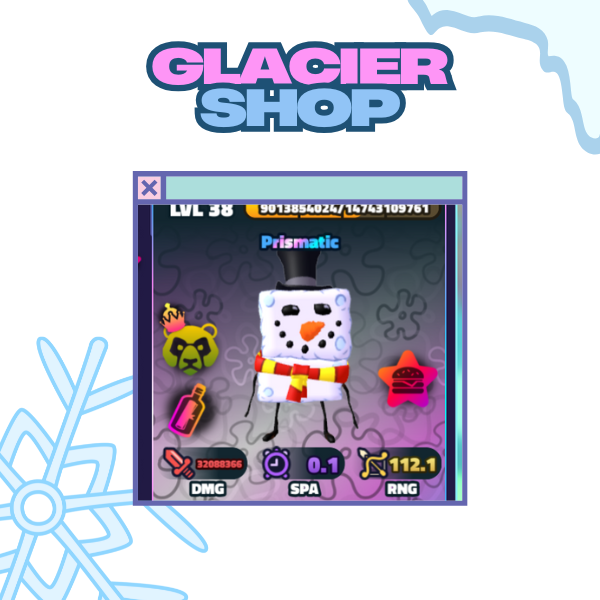 Snow Sponge - Trait Sea Bear + Secret Formula + Power Patty ( Prismatic Unit )⚡Ready Unit⚡Fast Delivery⚡