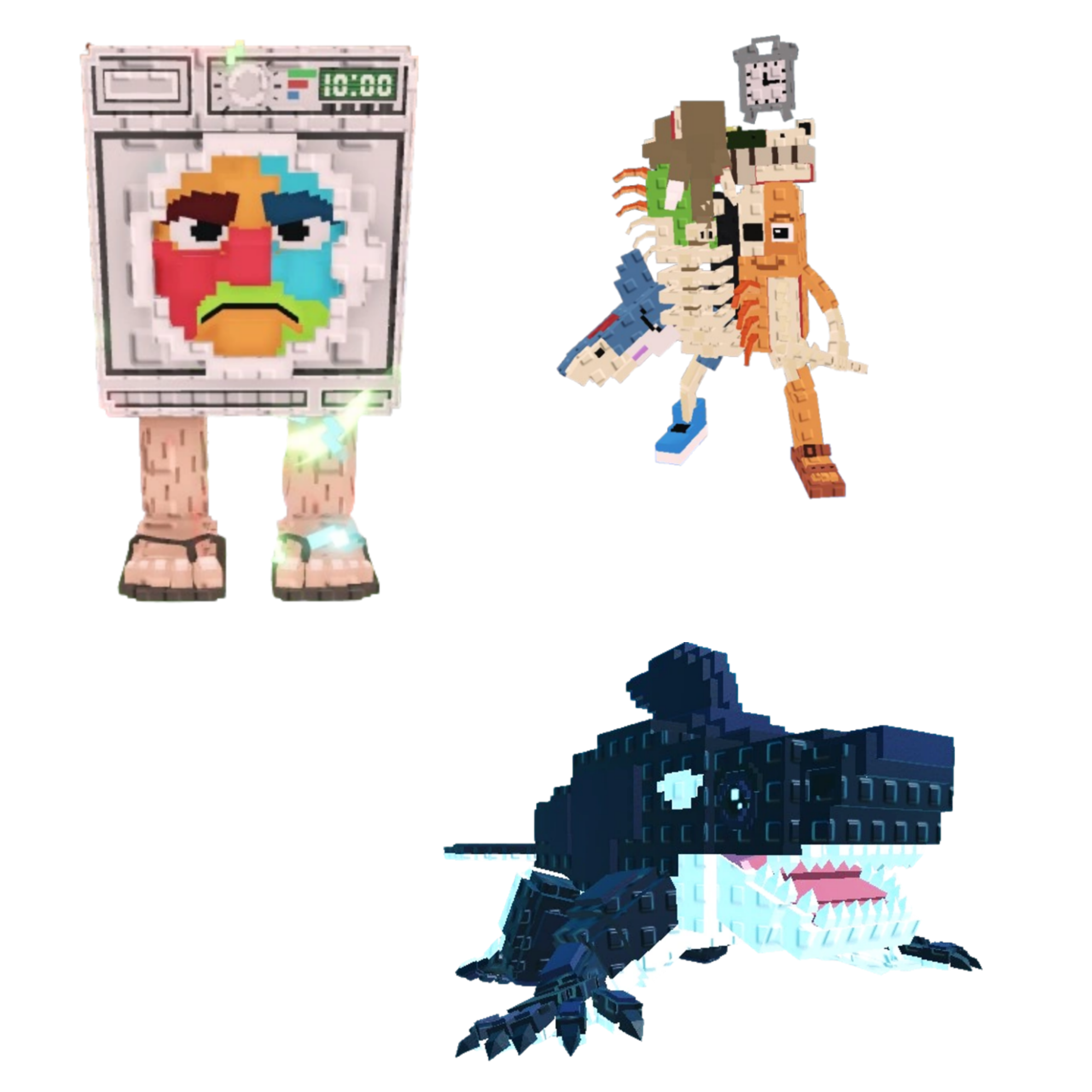 [BUNDLE] - 🌑 1x Lavadorito Spinito 🌑 1x Orcaledon 🌑 1x La Extinct Grande