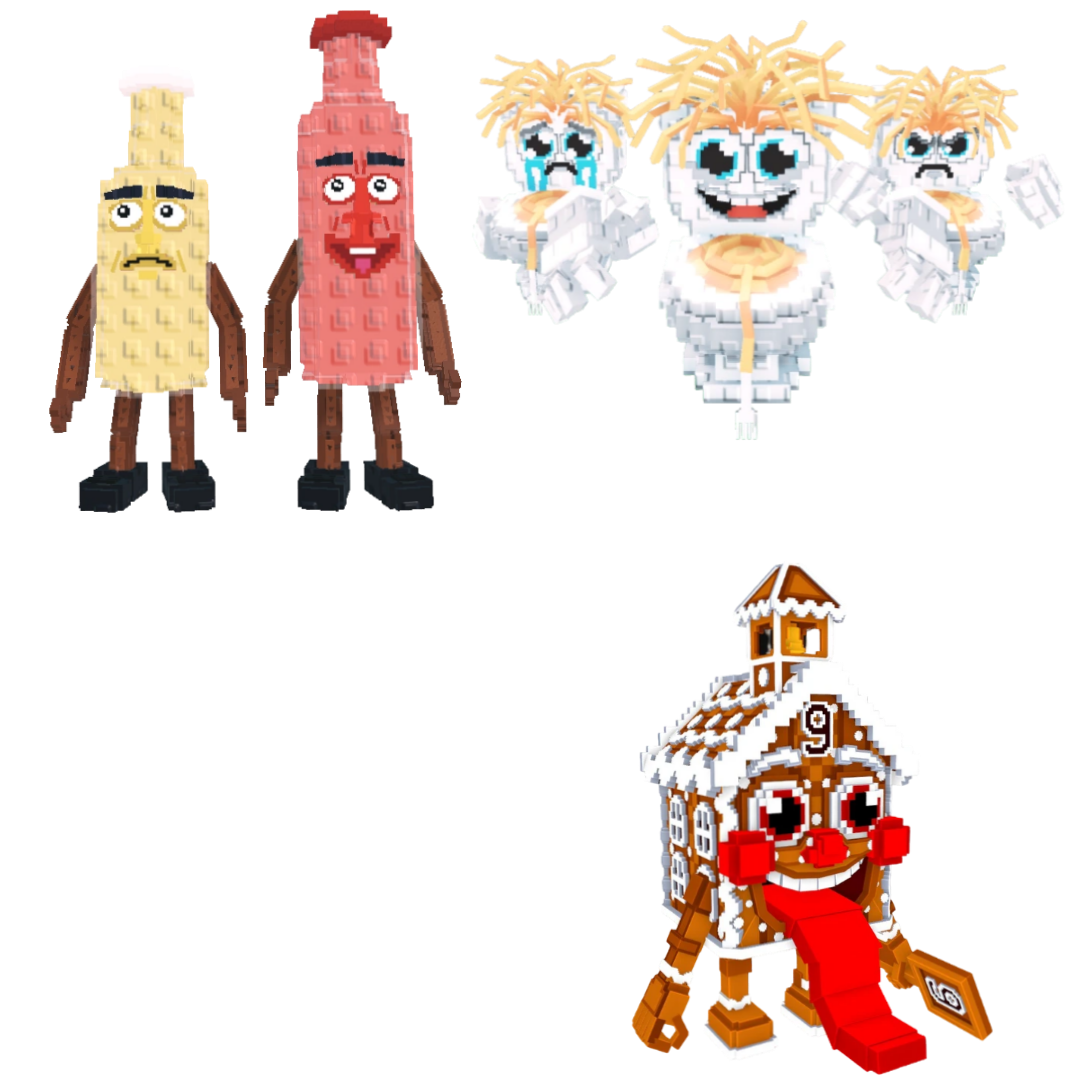 [BUNDLE] - ☀️ 1x Ketchuru and Musturu ☀️ 1x Los Spaghettis ☀️ 1x La Ginger Sekolah