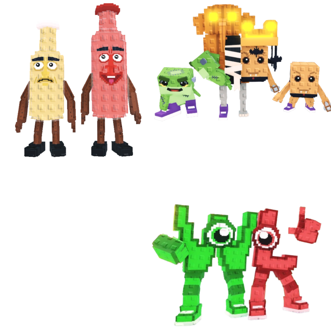 [BUNDLE] - 🌟 1x Ketchuru and Musturu 🌟 1x W or L (WorL) 🌟 1x Los Spooky Combinasionas