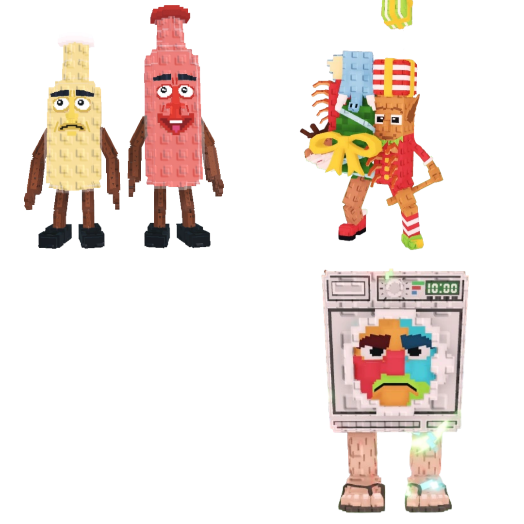 [BUNDLE] - 🌥️ 1x Ketchuru and Musturu 🌥️ 1x Lavadorito Spinito 🌥️ 1x La Jolly Grande