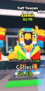 Steal A Brainrot > Tuff Toucan