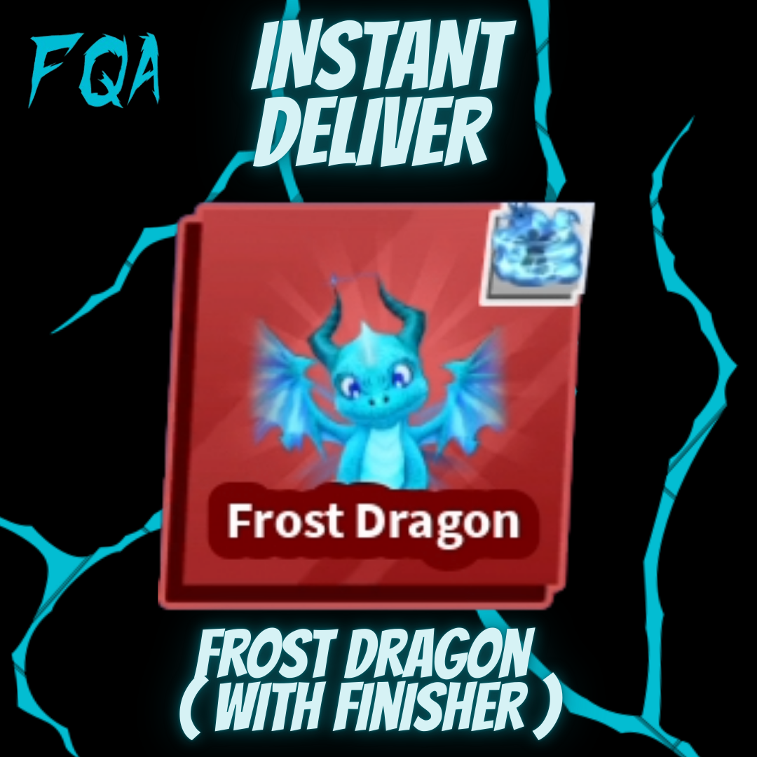 [ Blade Ball ] Frost Dragon (With Finisher)