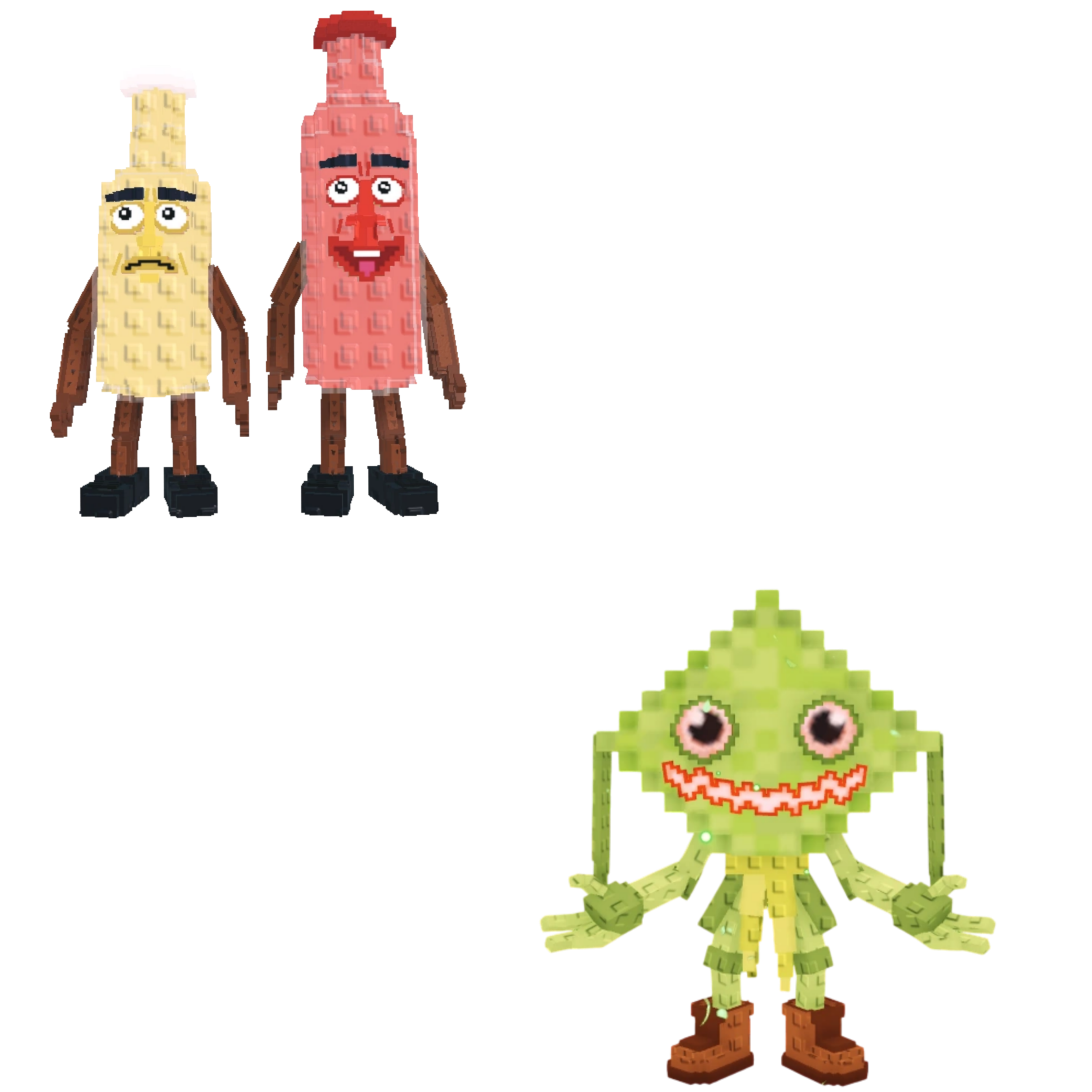 [BUNDLE] - ⛱️ 1x Ketchuru and Musturu ⛱️ 1x Ketupat Kepat
