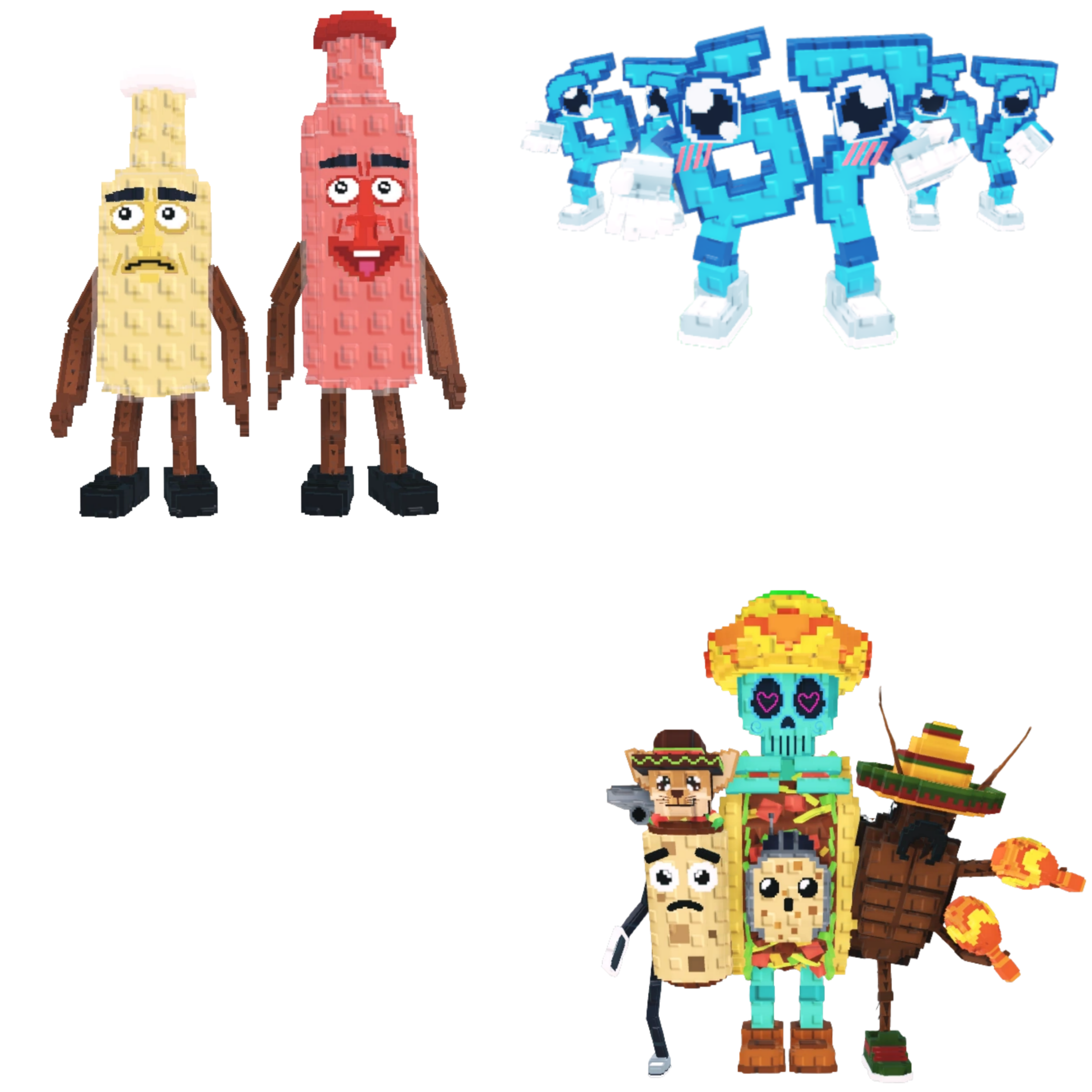 [BUNDLE] - ☄️ 1x Ketchuru and Musturu ☄️ 1x La Taco Combinasion ☄️ 1x Los 67 (Six Seven)