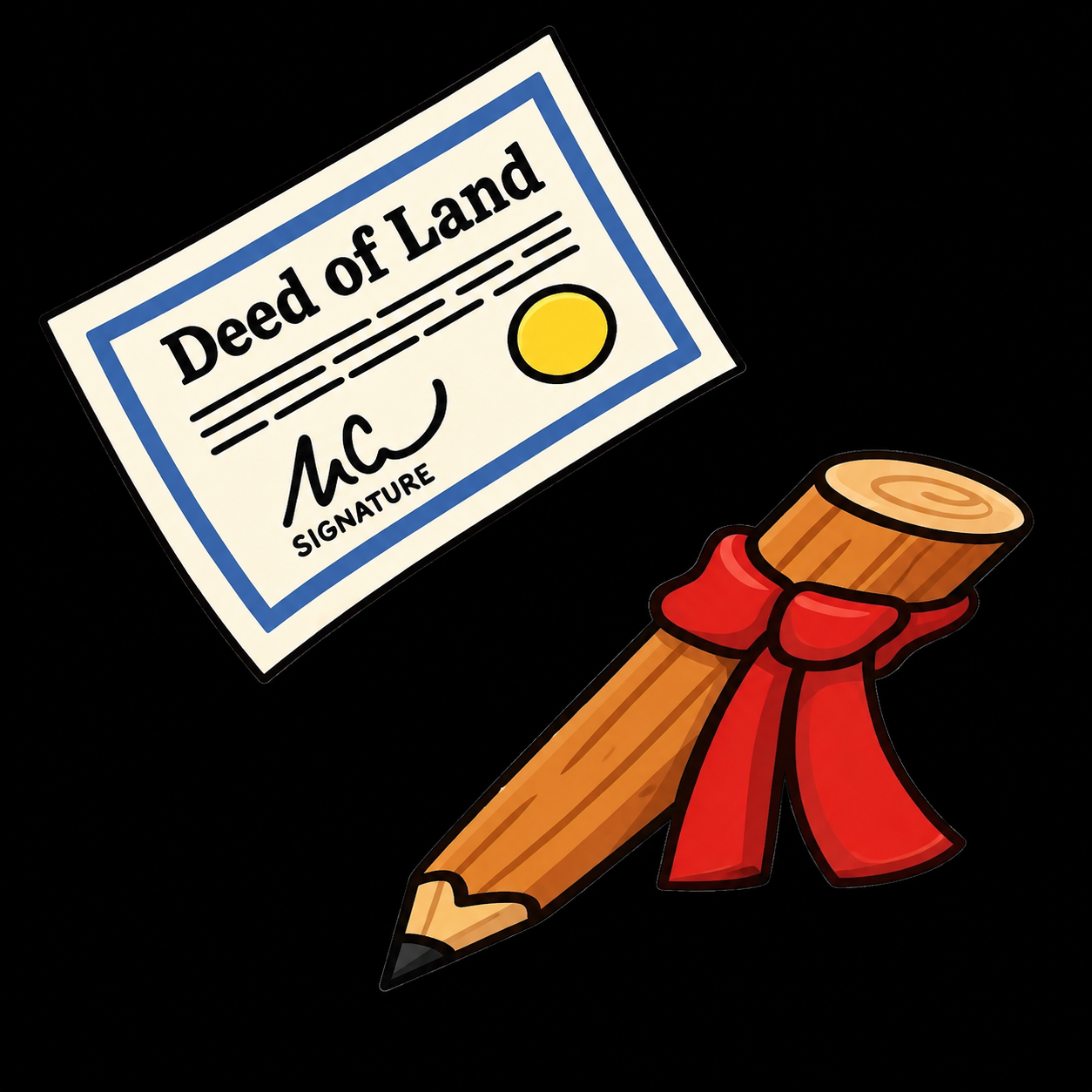 45x Land Deed | 44x Marker Stake