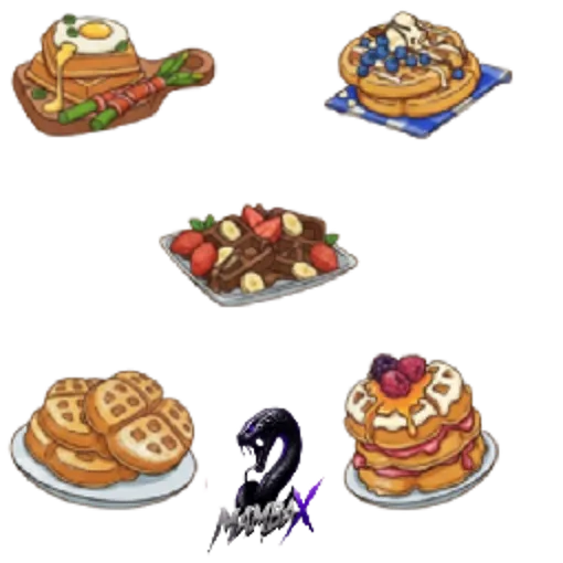 100x Custom Waffle Combo – Mix Any Waffle Items