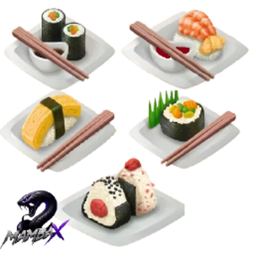 100x Ultimate Sushi Combo – Mix Any Sushi Items