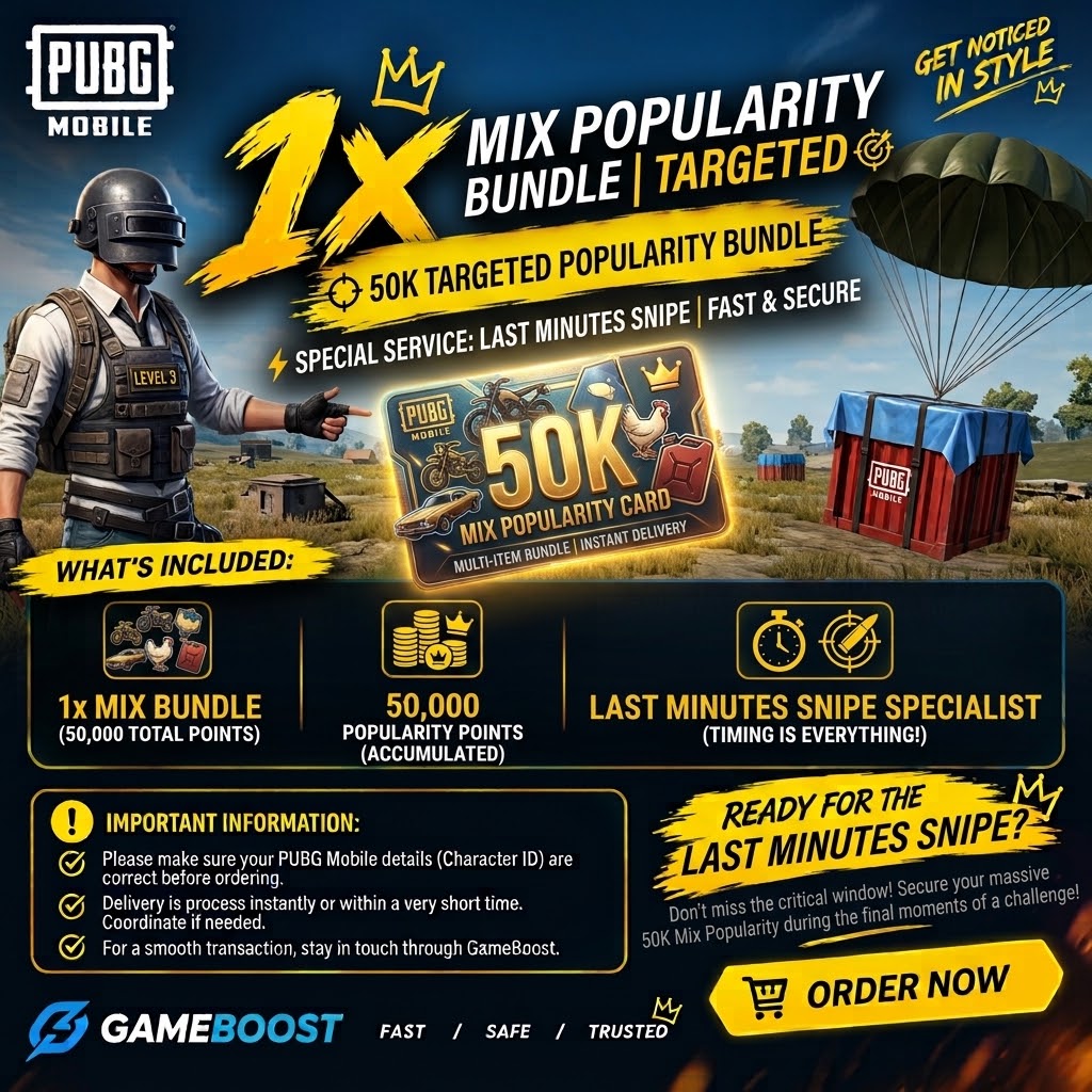 PUBG Mobile 🎯 50K Mix Popularity | Last Minutes Snipe