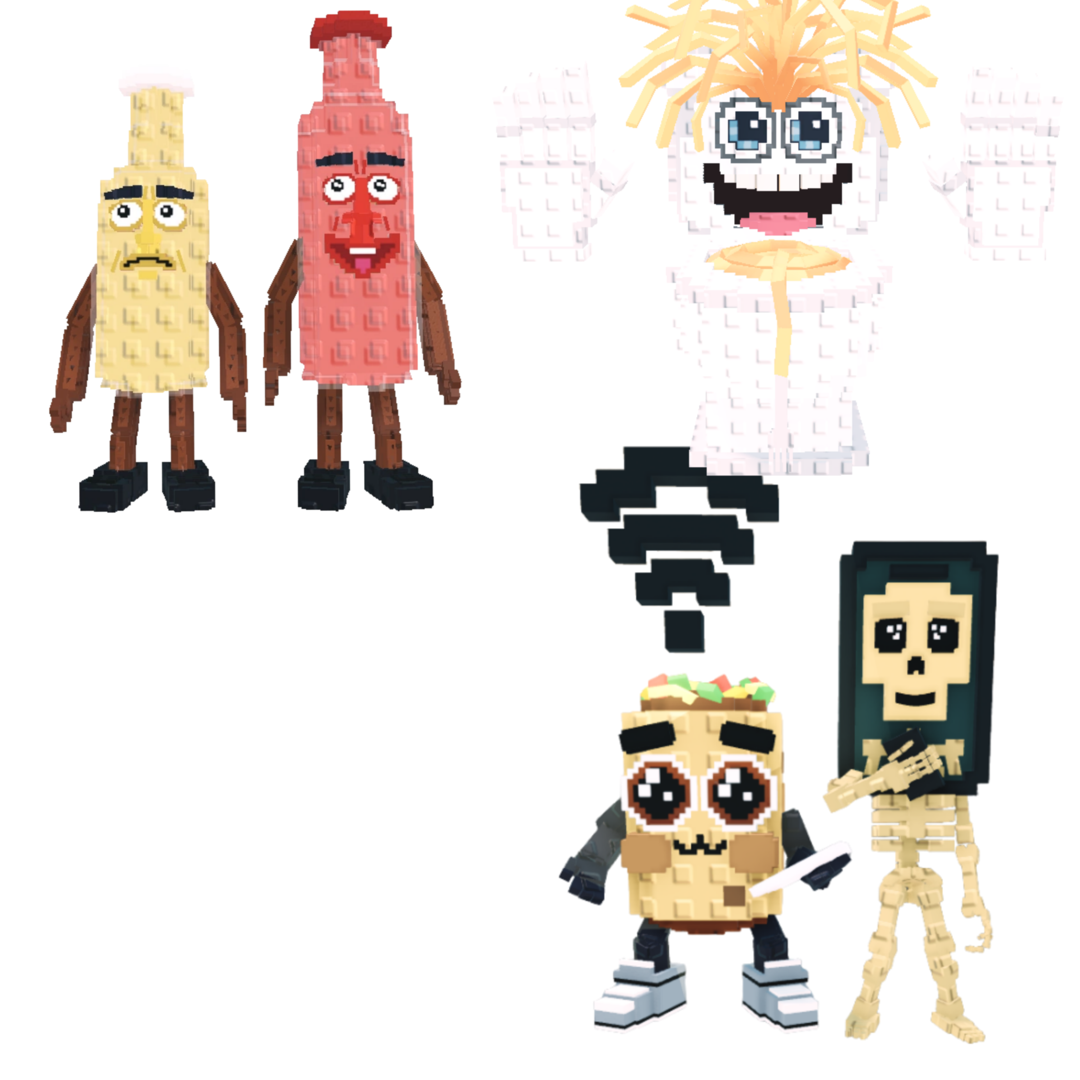 [BUNDLE] - 🥖 1x Ketchuru and Musturu 🥖 1x Spaghetti Tualetti 🥖 1x Los Mobilis