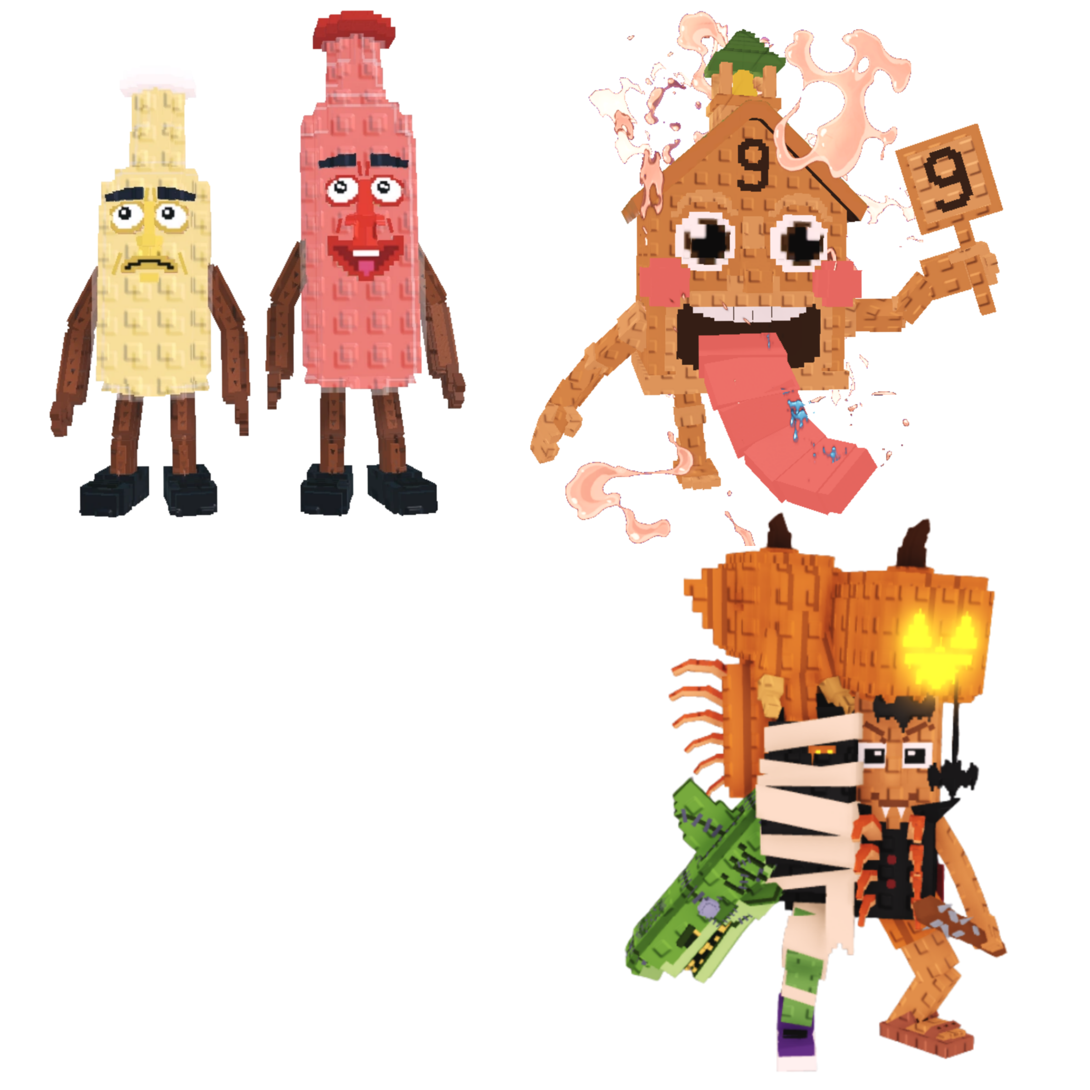 [BUNDLE] - 🥨 1x Ketchuru and Musturu 🥨 1x La Spooky Grande 🥨 1x Esok Sekolah