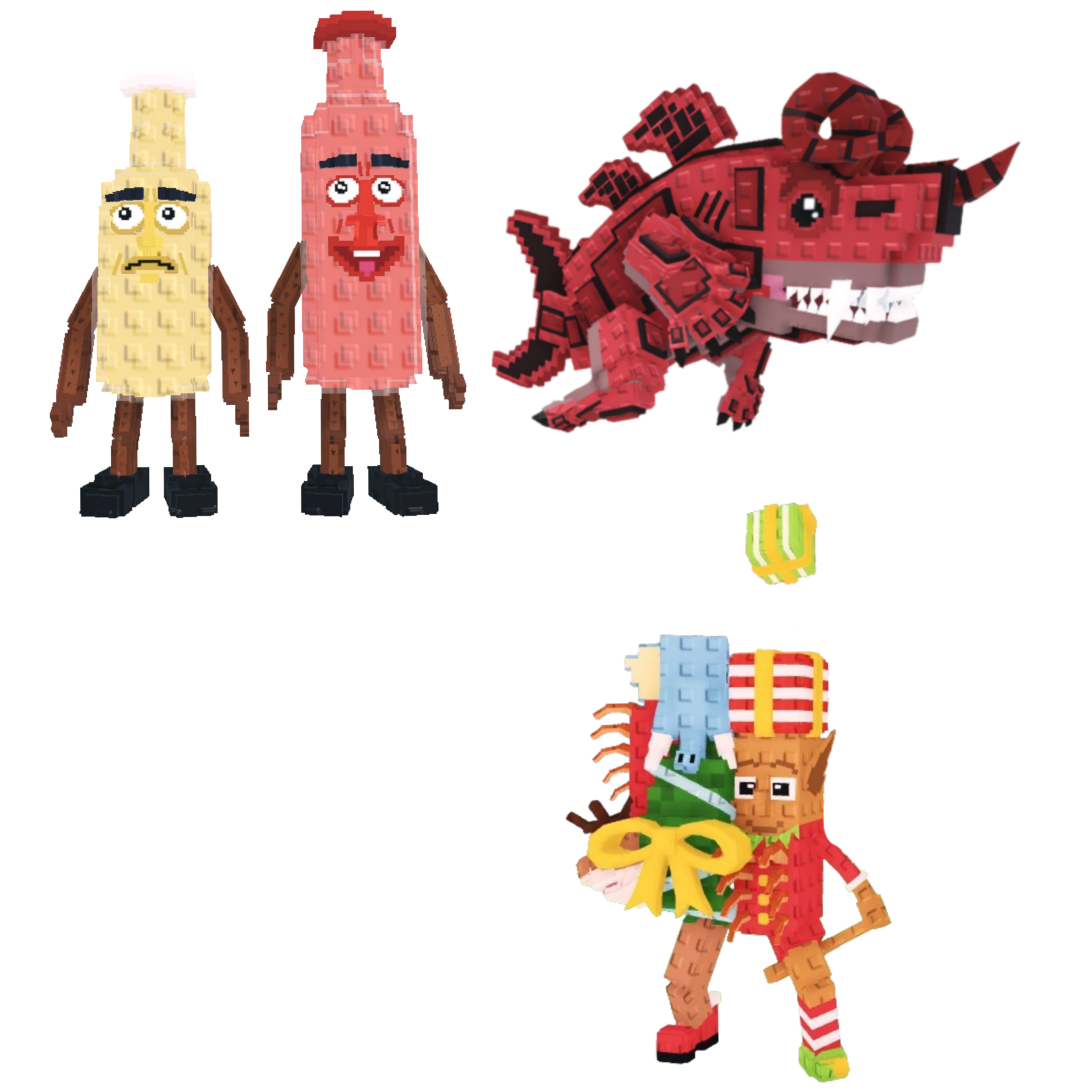 [BUNDLE] - 🥞 1x Ketchuru and Musturu 🥞 1x Eviledon 🥞 1x La Jolly Grande