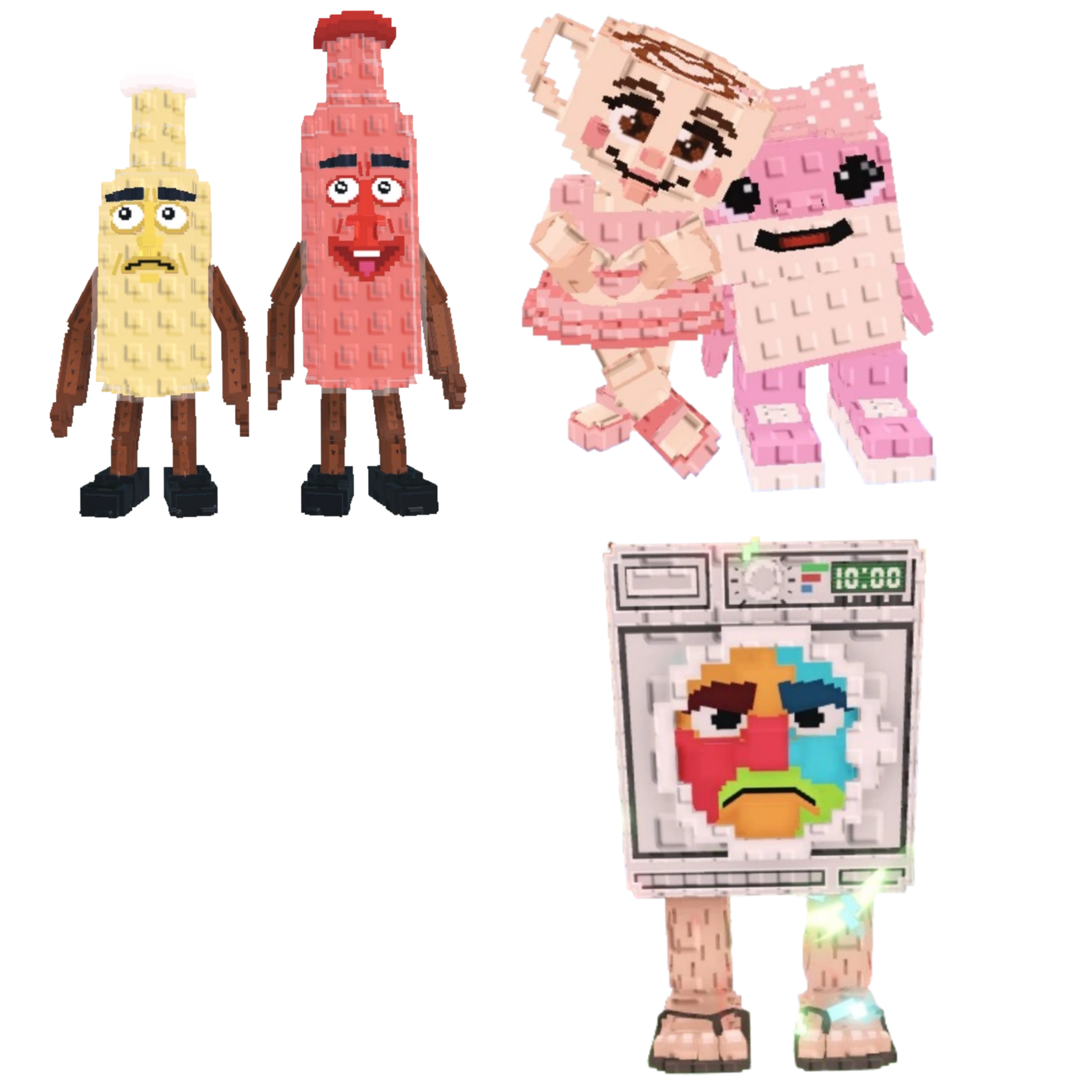 [BUNDLE] - 🥩 1x Ketchuru and Musturu 🥩 1x Las Sis 🥩 1x Lavadorito Spinito