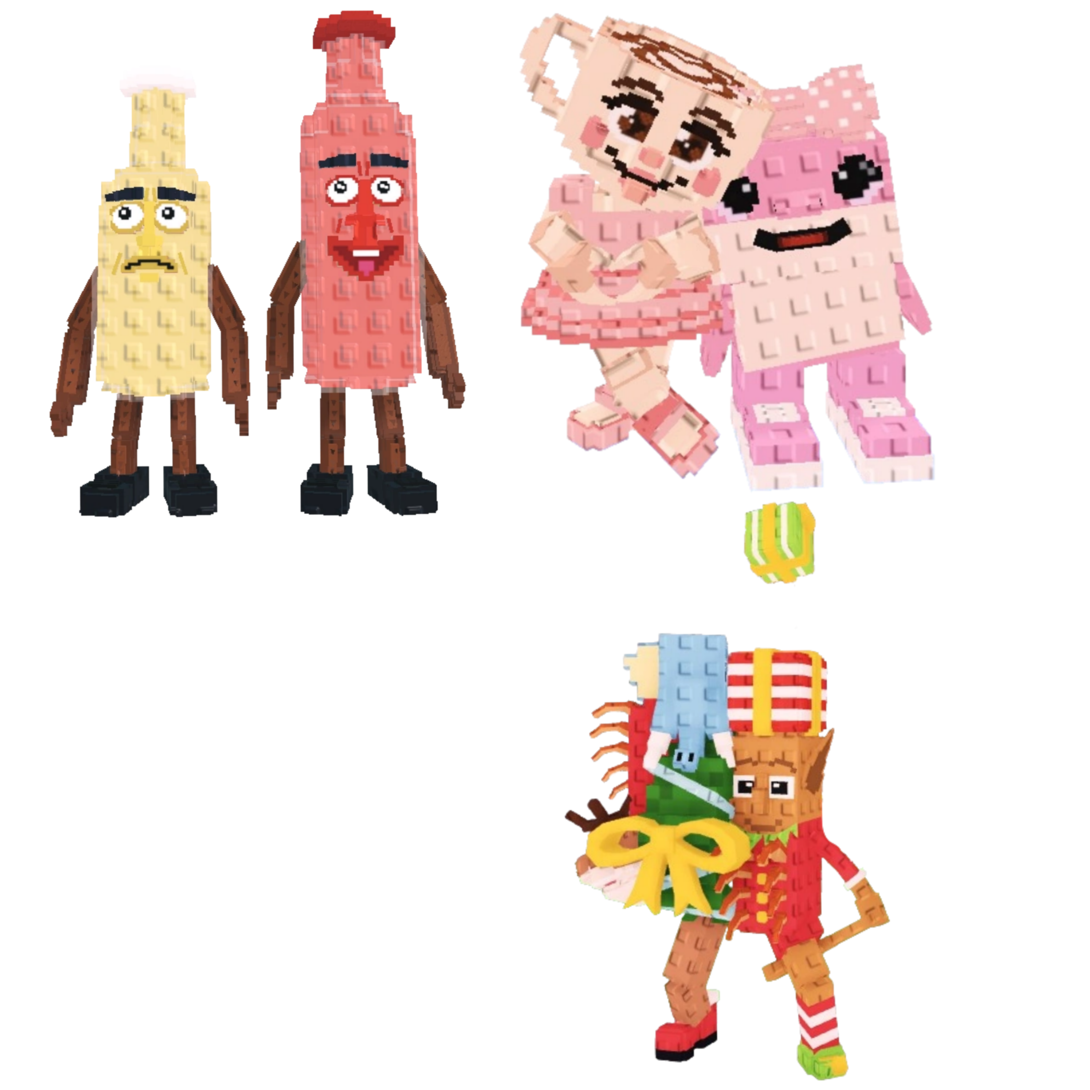 [BUNDLE] - 🍟 1x Ketchuru and Musturu 🍟 1x La Jolly Grande 🍟 1x Las Sis