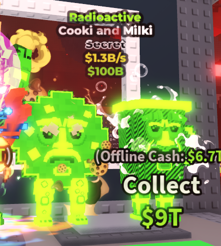 ☢️ Radioactive Cooki and Milki > 1.3B/s > Steal a Brainrot ☢️