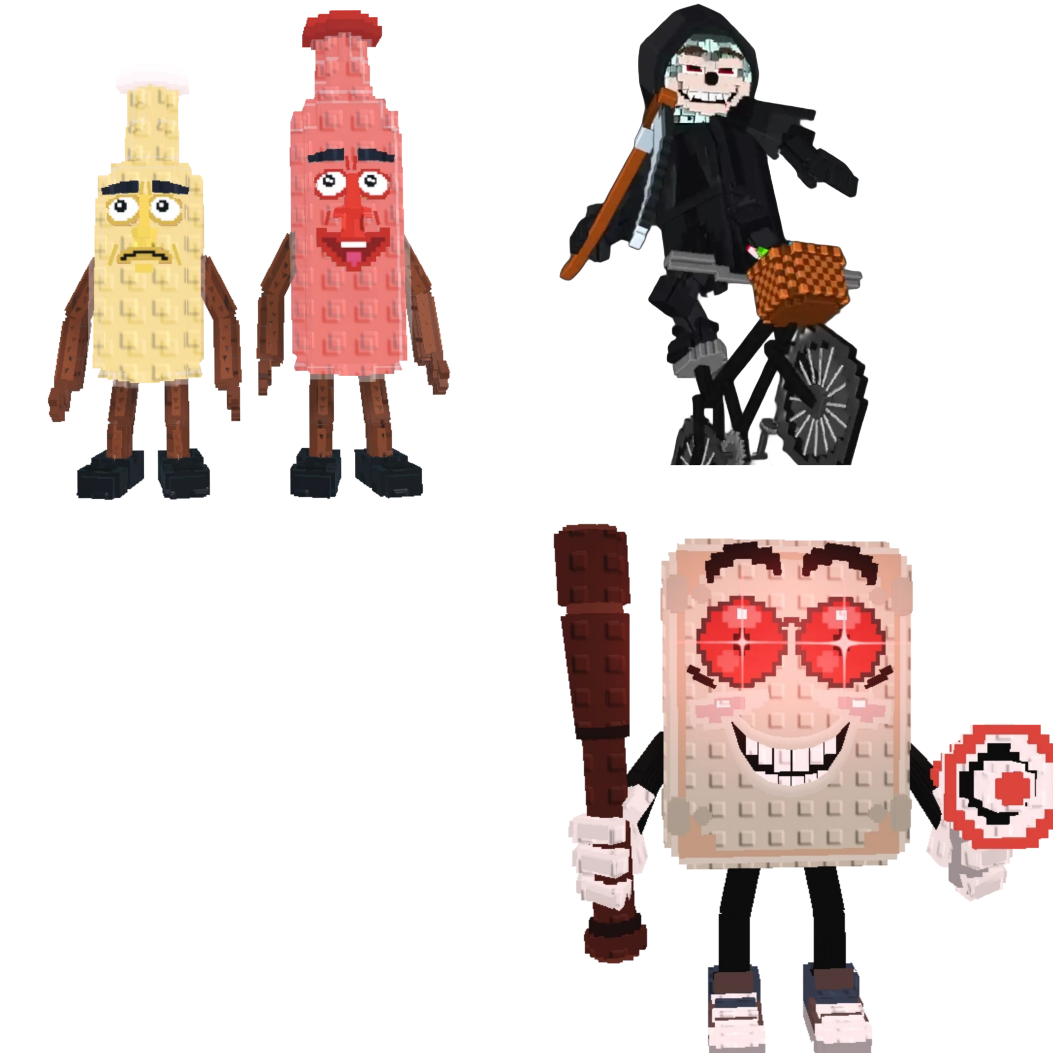 [BUNDLE] - 🌭 1x Ketchuru and Musturu 🌭 1x Tang Tang Keletang 🌭 1x Mieteteira Bicicleteira