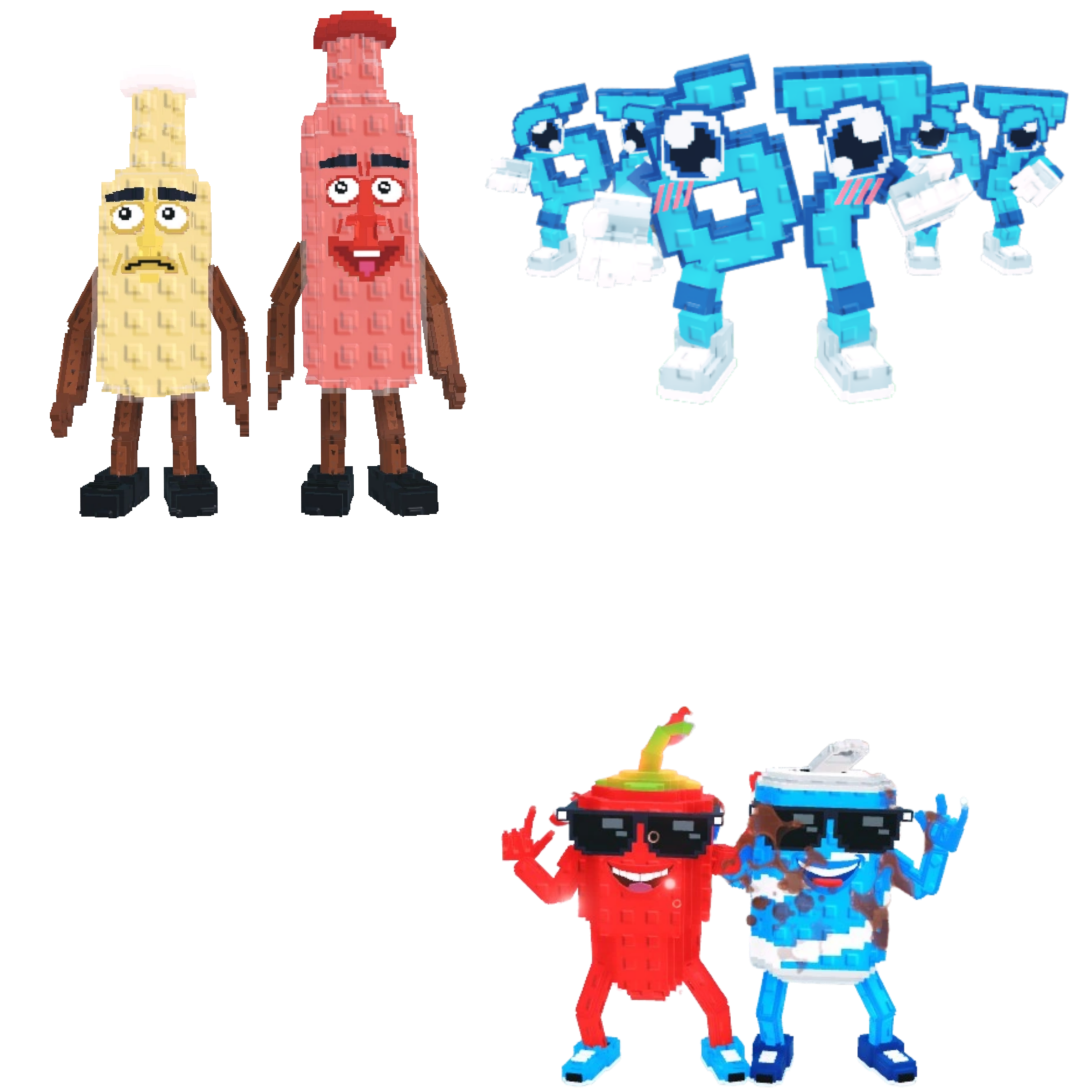 [BUNDLE] - 🌯 1x Ketchuru and Musturu 🌯 1x Swaggy Bros 🌯 1x Los 67 (Six Seven)